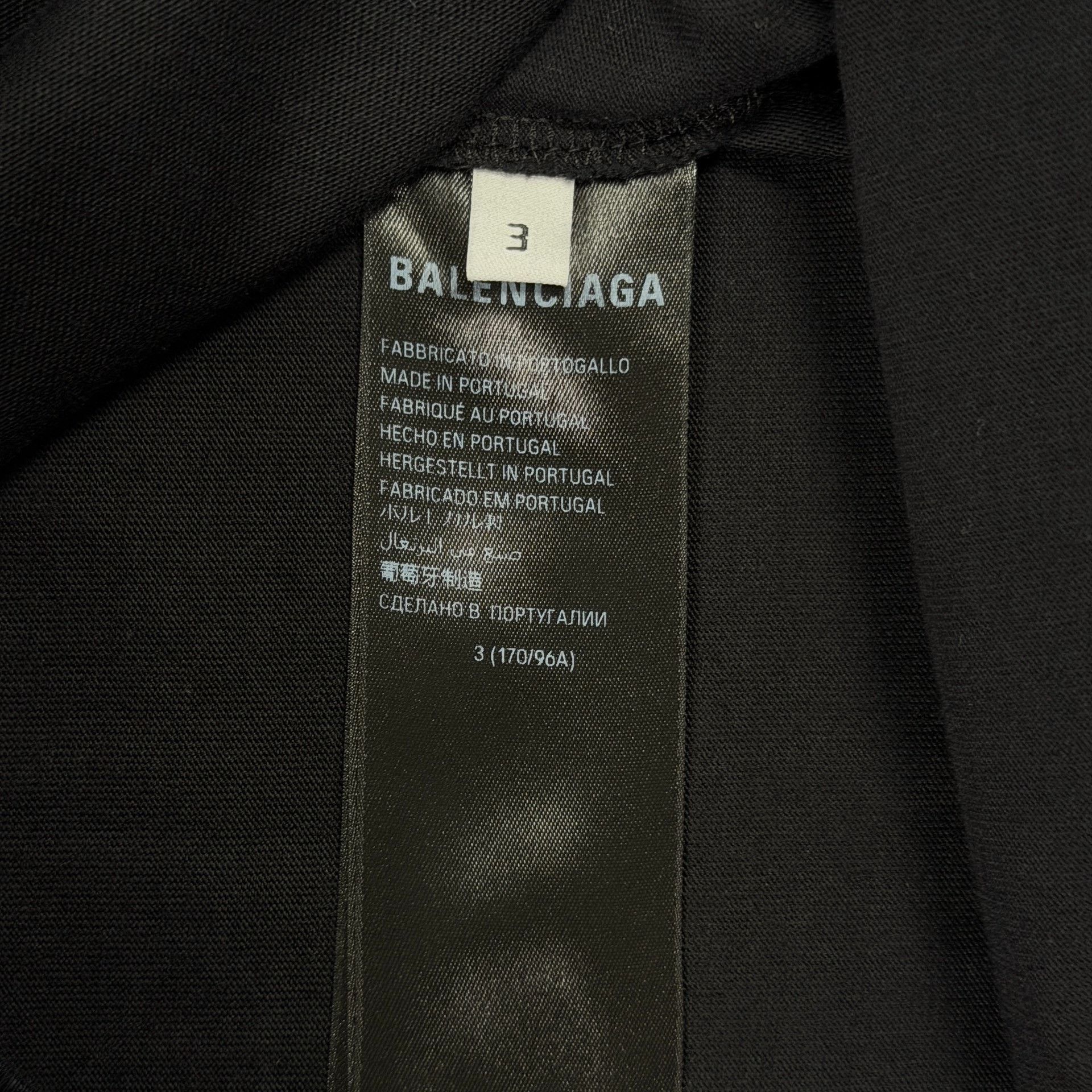 Balenciaga Balenciaga Distressed Bitcoin Logo T-Shirt Size L Size US L / EU 52-54 / 3 - 6 Thumbnail