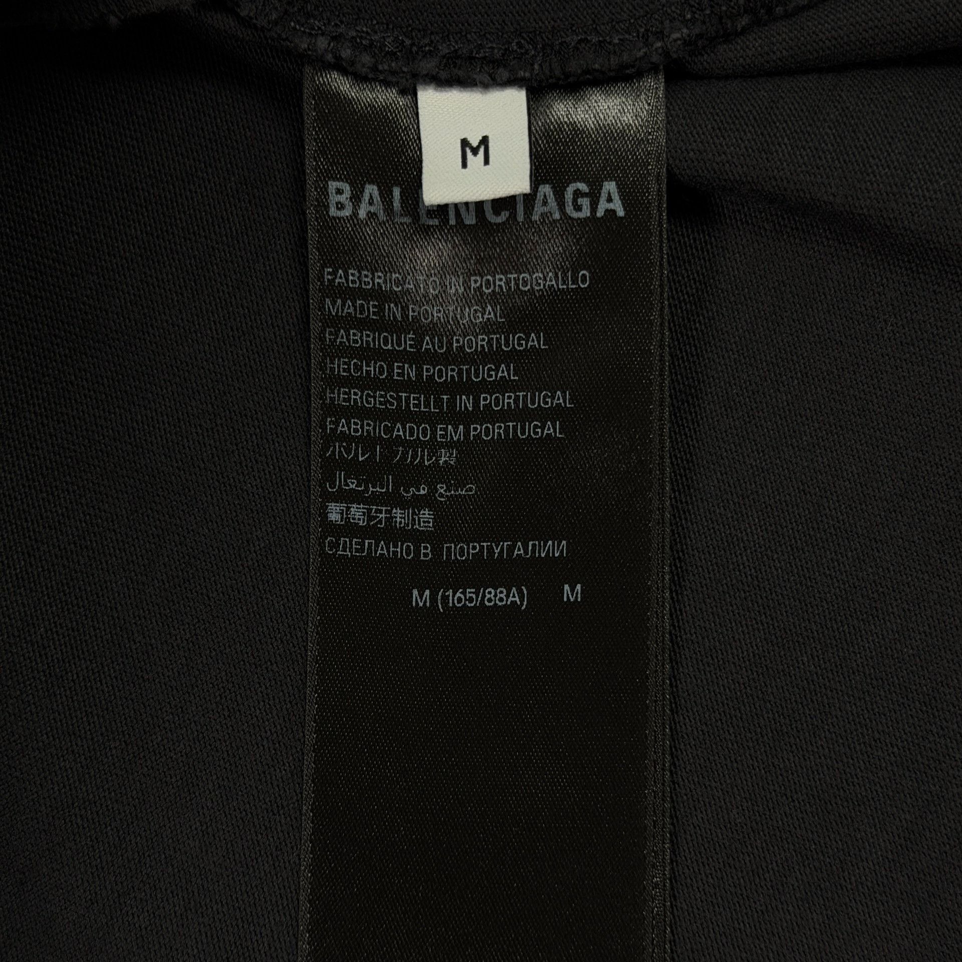 Balenciaga Balenciaga Statue of Liberty Distressed T-Shirt M Size US M / EU 48-50 / 2 - 6 Thumbnail