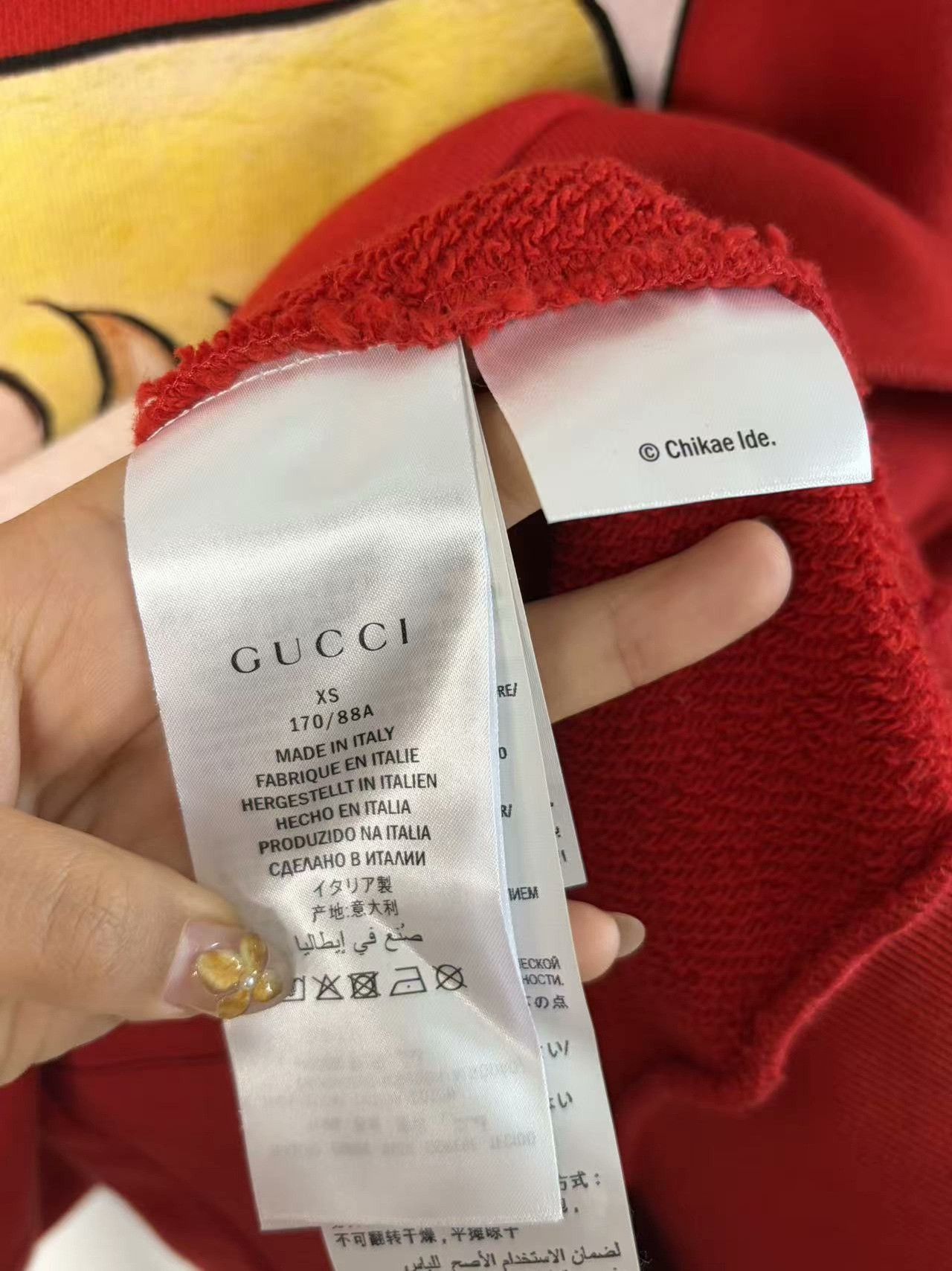 Gucci Gucci White Hoodie XS Women Size XS / US 0-2 / IT 36-38 - 3 Thumbnail