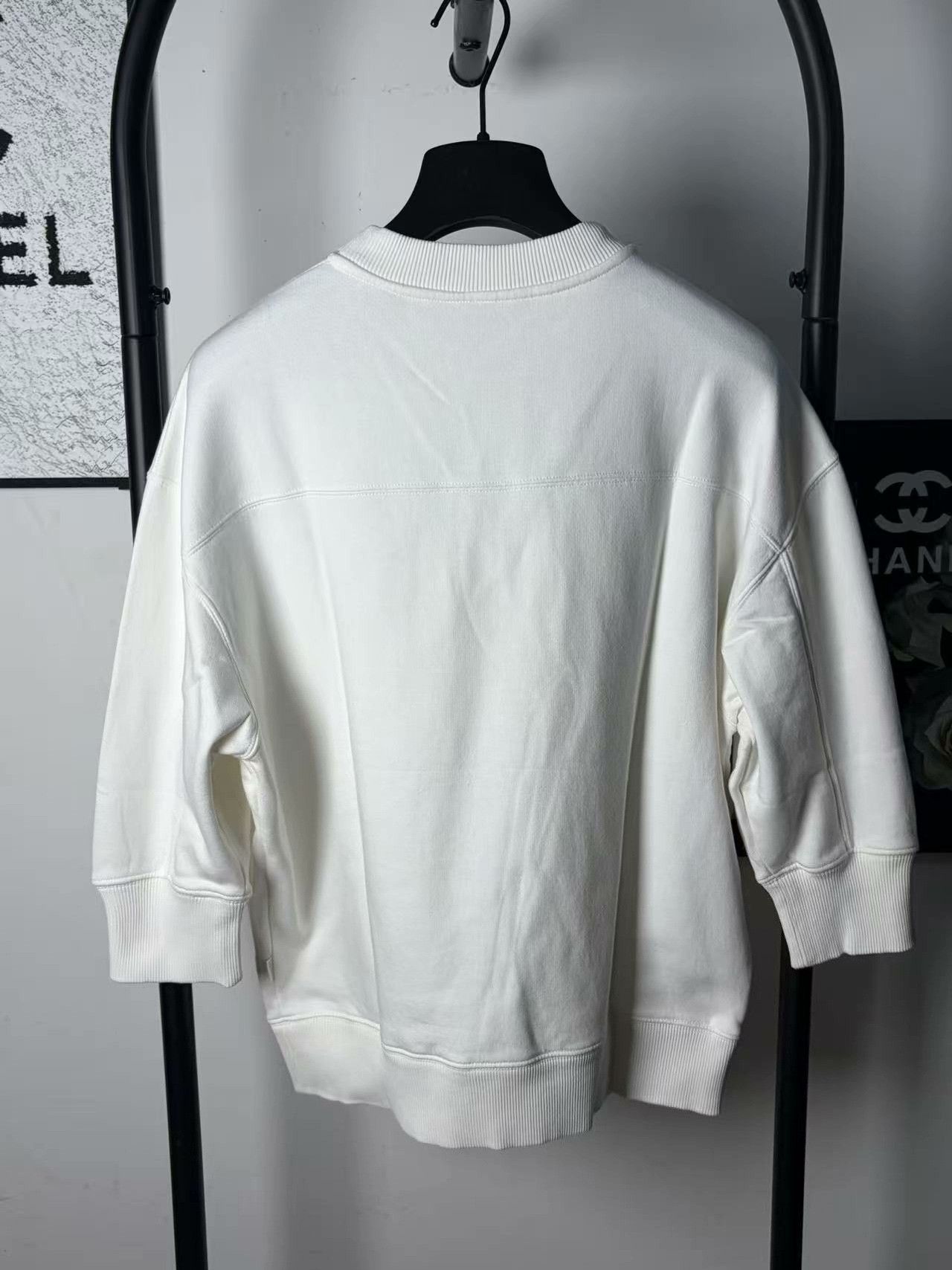 Chloe Chloe White Hoodie L Women Size L / US 10 / IT 46 - 2 Thumbnail