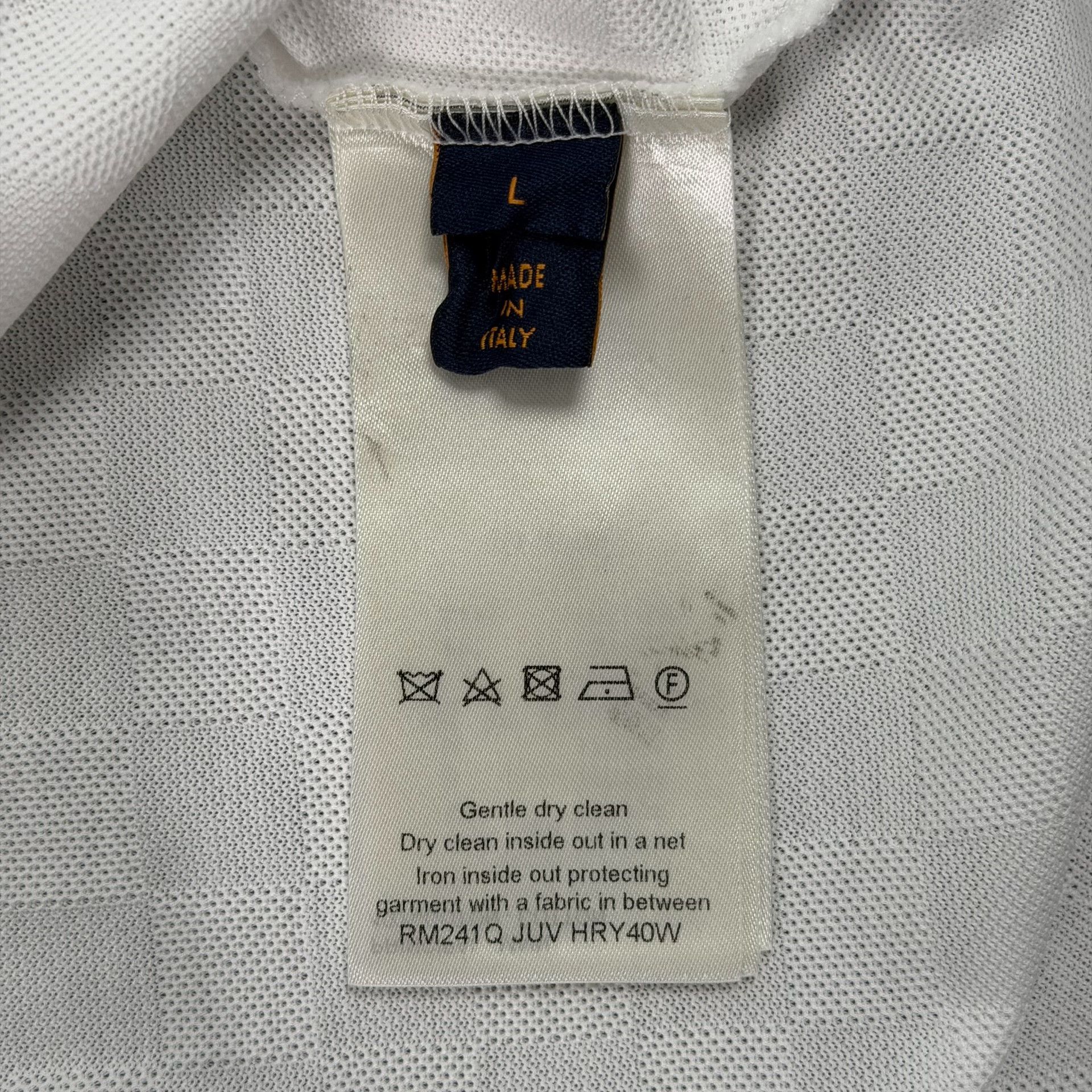 Louis Vuitton Louis Vuitton Damier Embroidered T-Shirt L Size US L / EU 52-54 / 3 - 5 Thumbnail