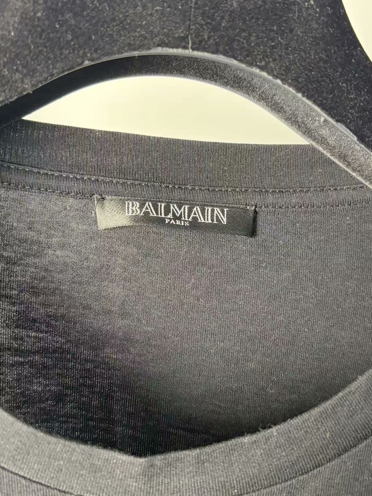 Balmain Balmain White T-Shirt s Men Size US S / EU 44-46 / 1 - 3 Thumbnail