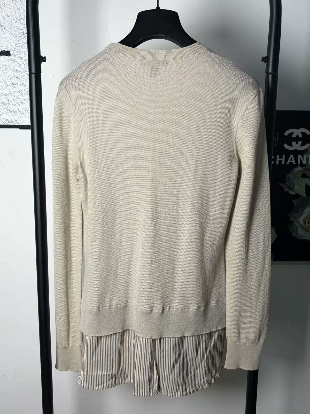 Louis Vuitton Louis Vuitton Knit White Sweater s Men Size US S / EU 44-46 / 1 - 2 Thumbnail