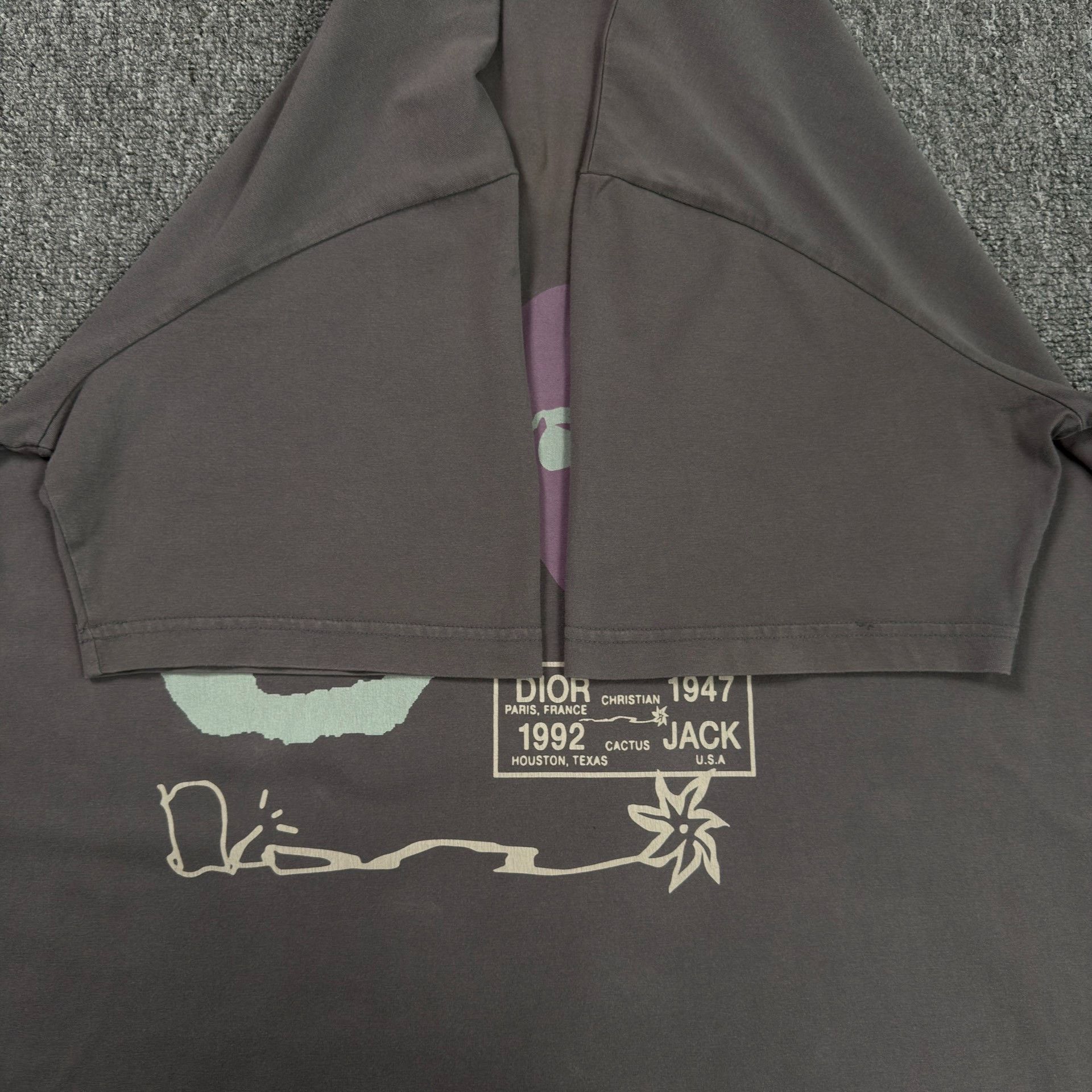 Dior Dior x Travis Scott Cactus Jack Graphic T-Shirt Size M Size US M / EU 48-50 / 2 - 4 Thumbnail