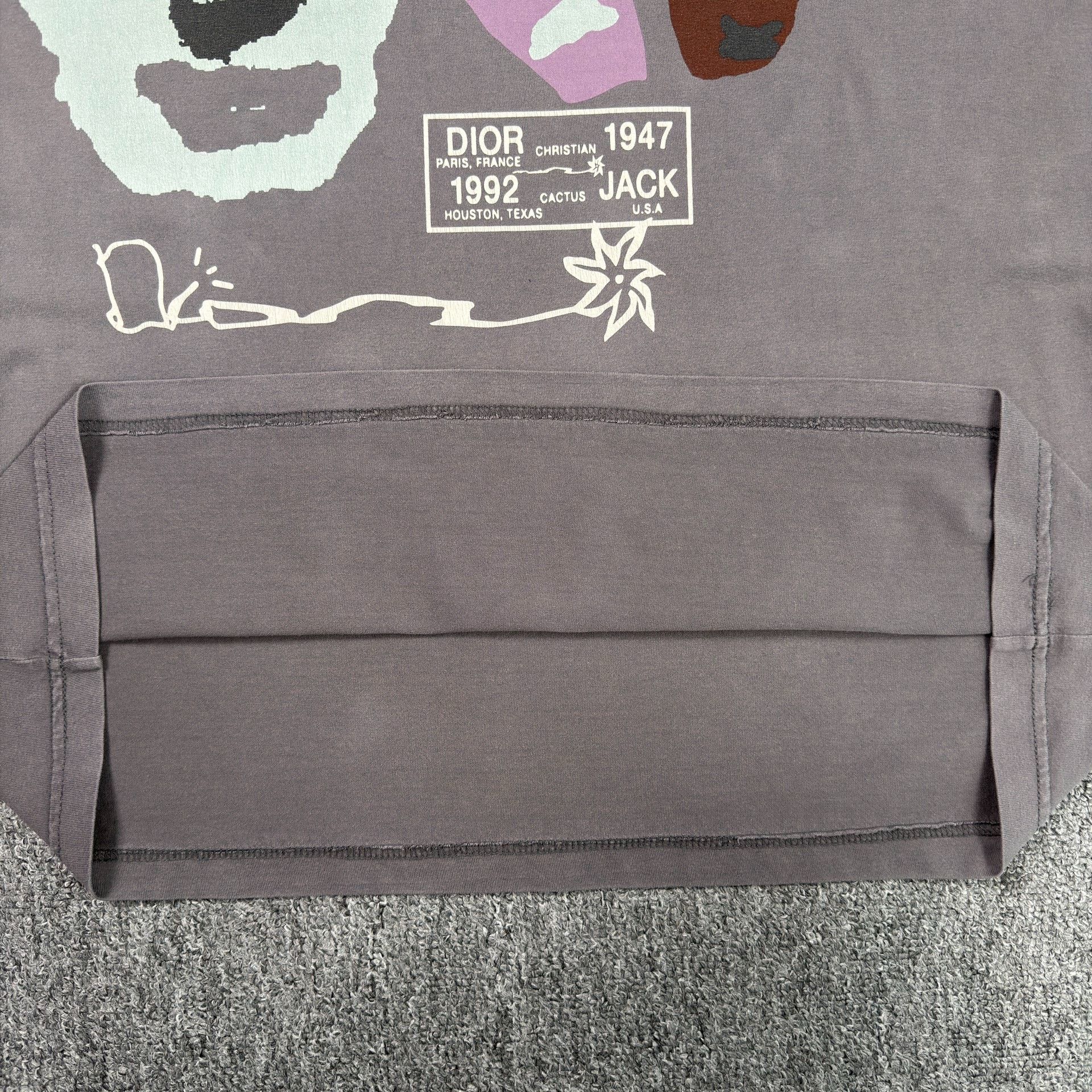 Dior Dior x Travis Scott Cactus Jack Graphic T-Shirt Size M Size US M / EU 48-50 / 2 - 5 Thumbnail