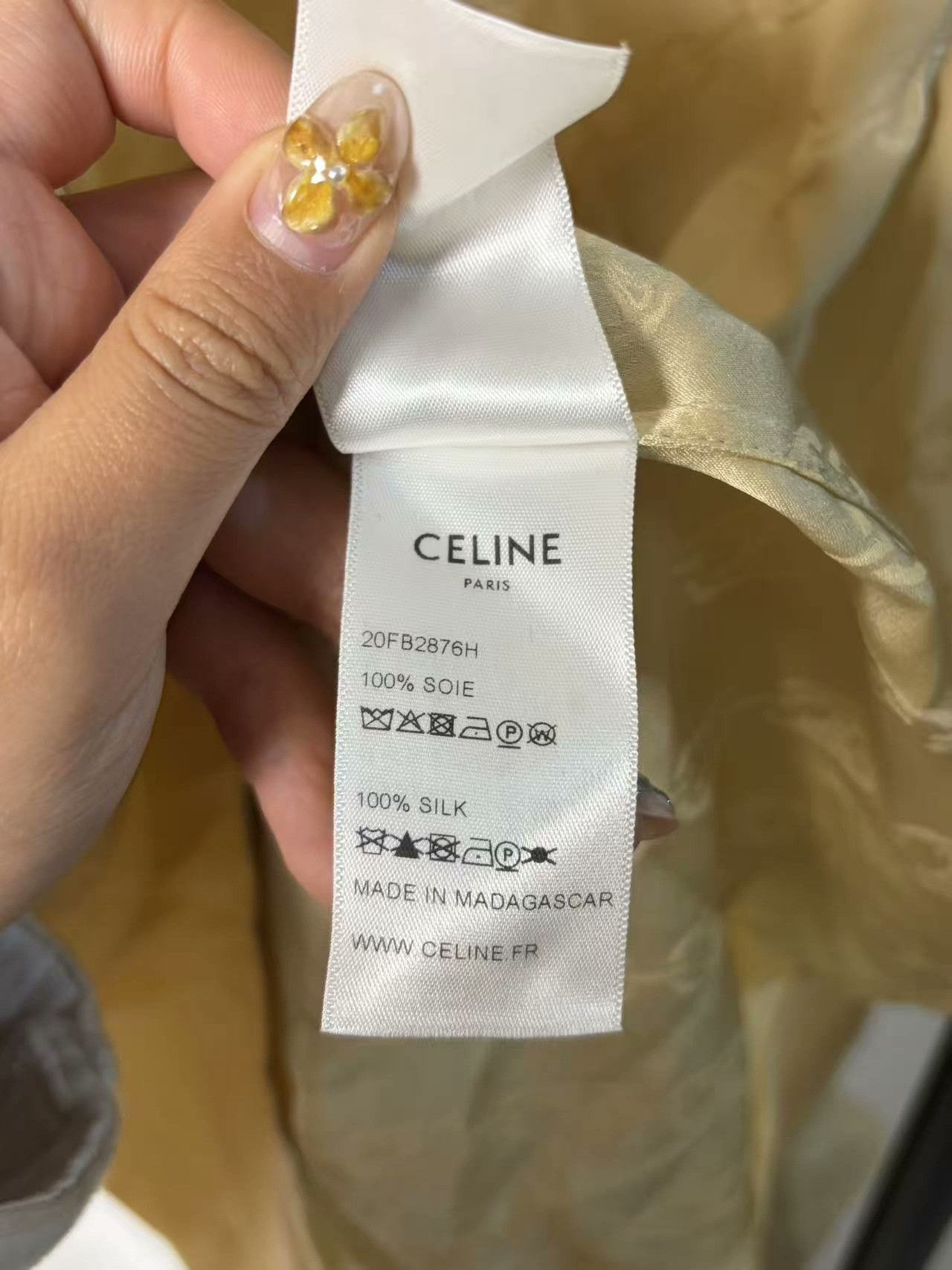 Celine Celine Silk White Shirt m Men Size US M / EU 48-50 / 2 - 5 Thumbnail