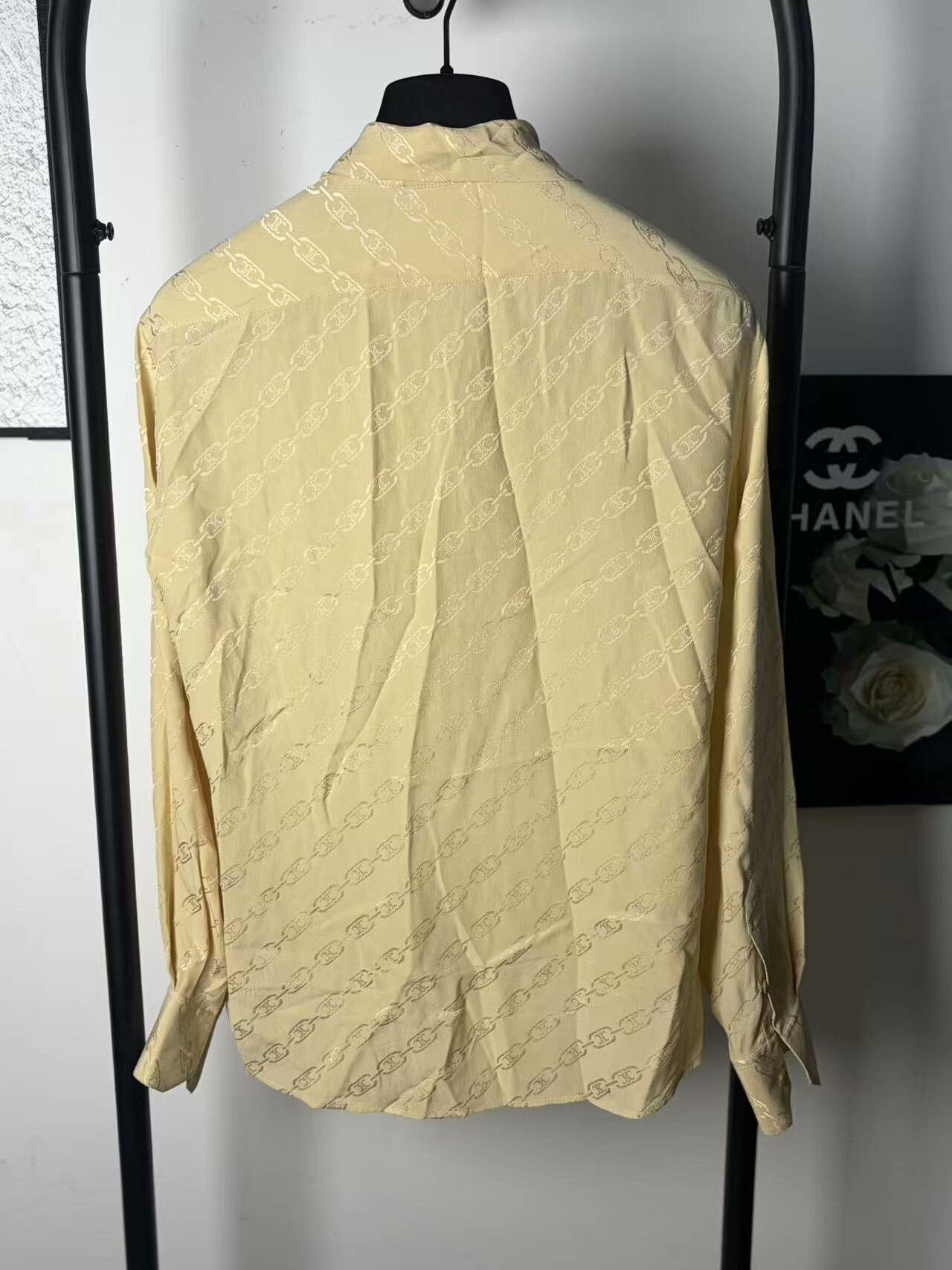 Celine Celine Silk White Shirt m Men Size US M / EU 48-50 / 2 - 2 Thumbnail