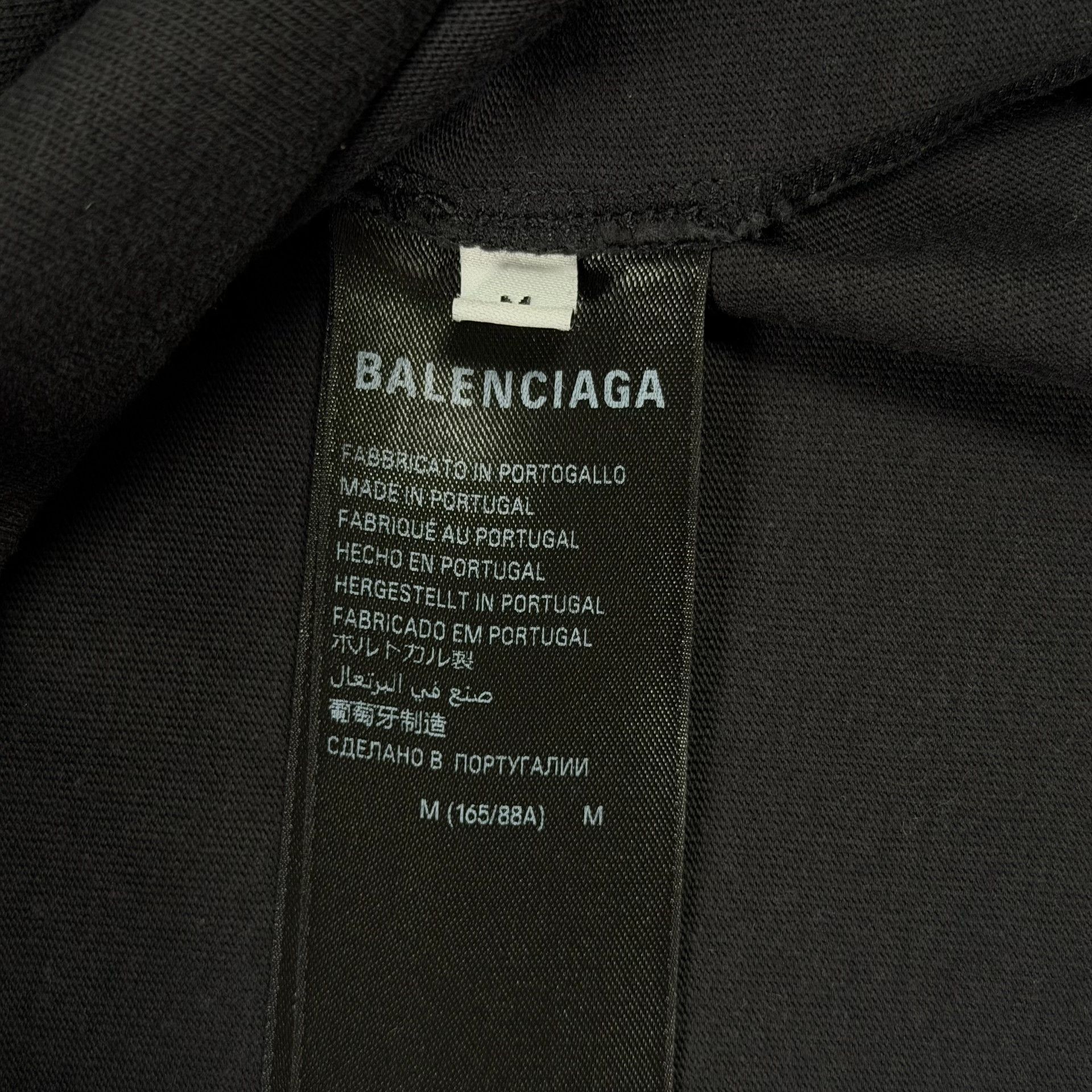 Balenciaga Balenciaga Blurred Logo T-Shirt Size M Size US M / EU 48-50 / 2 - 6 Thumbnail