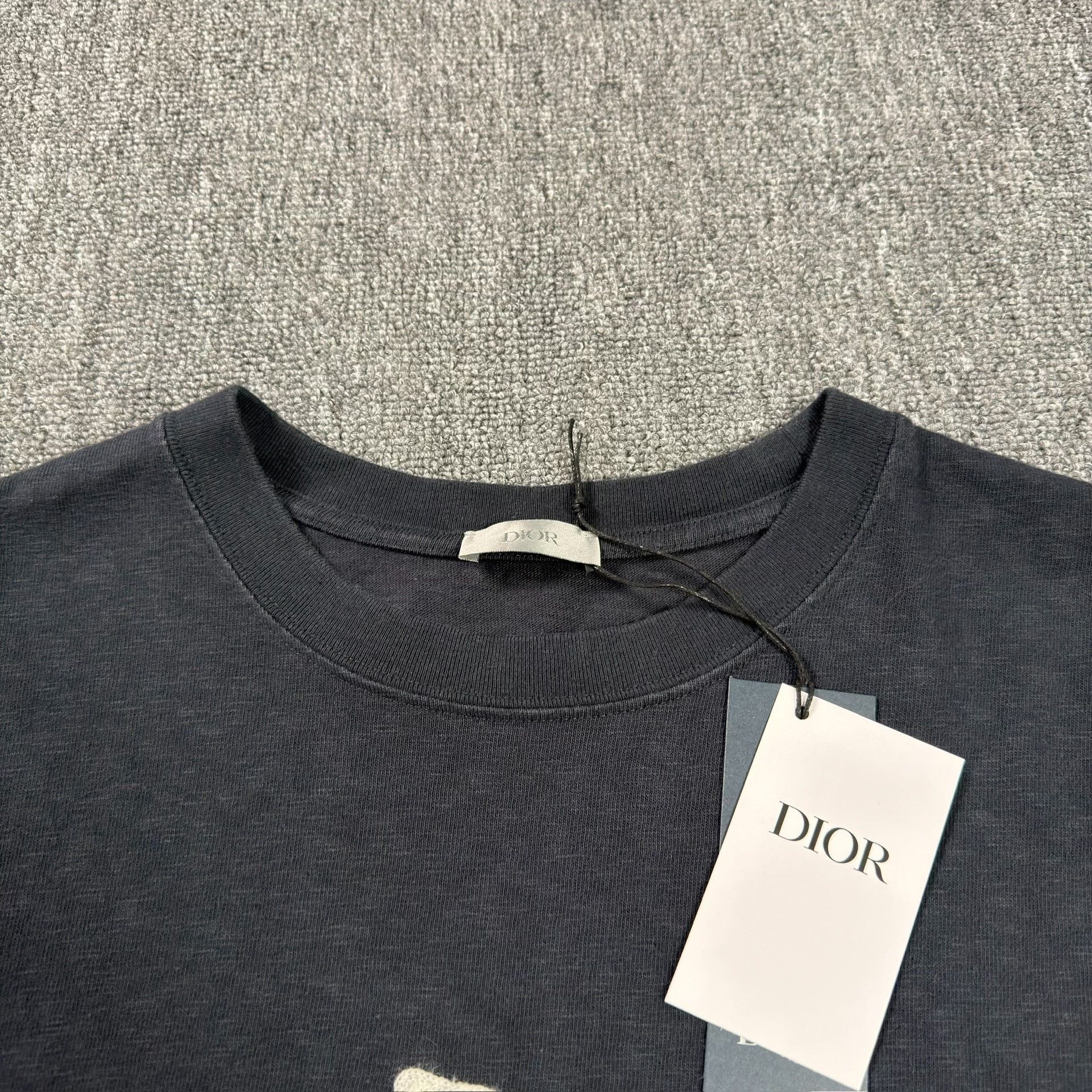 Dior Dior Embroidered Logo T-Shirt M Size US M / EU 48-50 / 2 - 3 Thumbnail