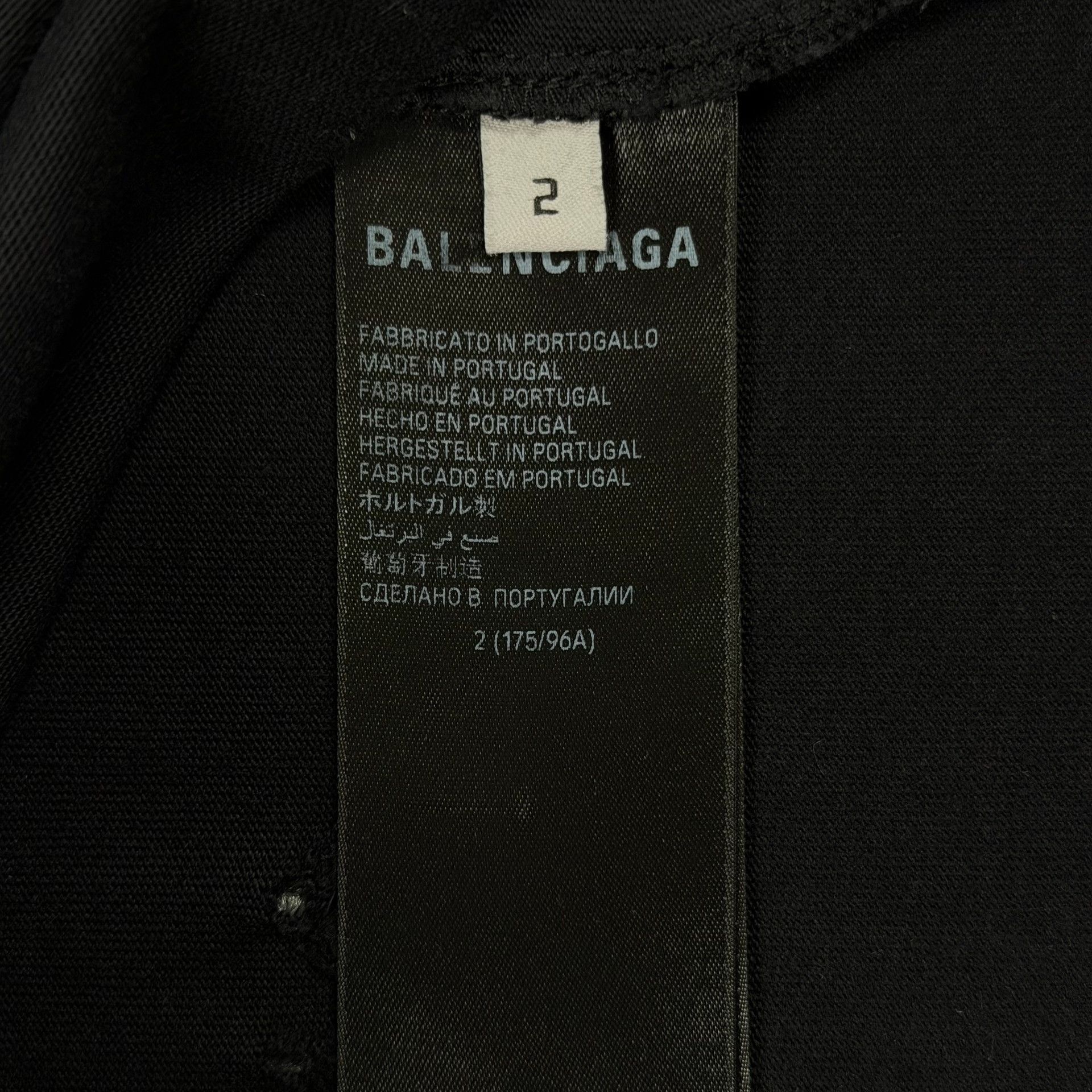 Balenciaga Balenciaga Distressed Eiffel Tower Moon T-Shirt 2 Size US M / EU 48-50 / 2 - 6 Thumbnail