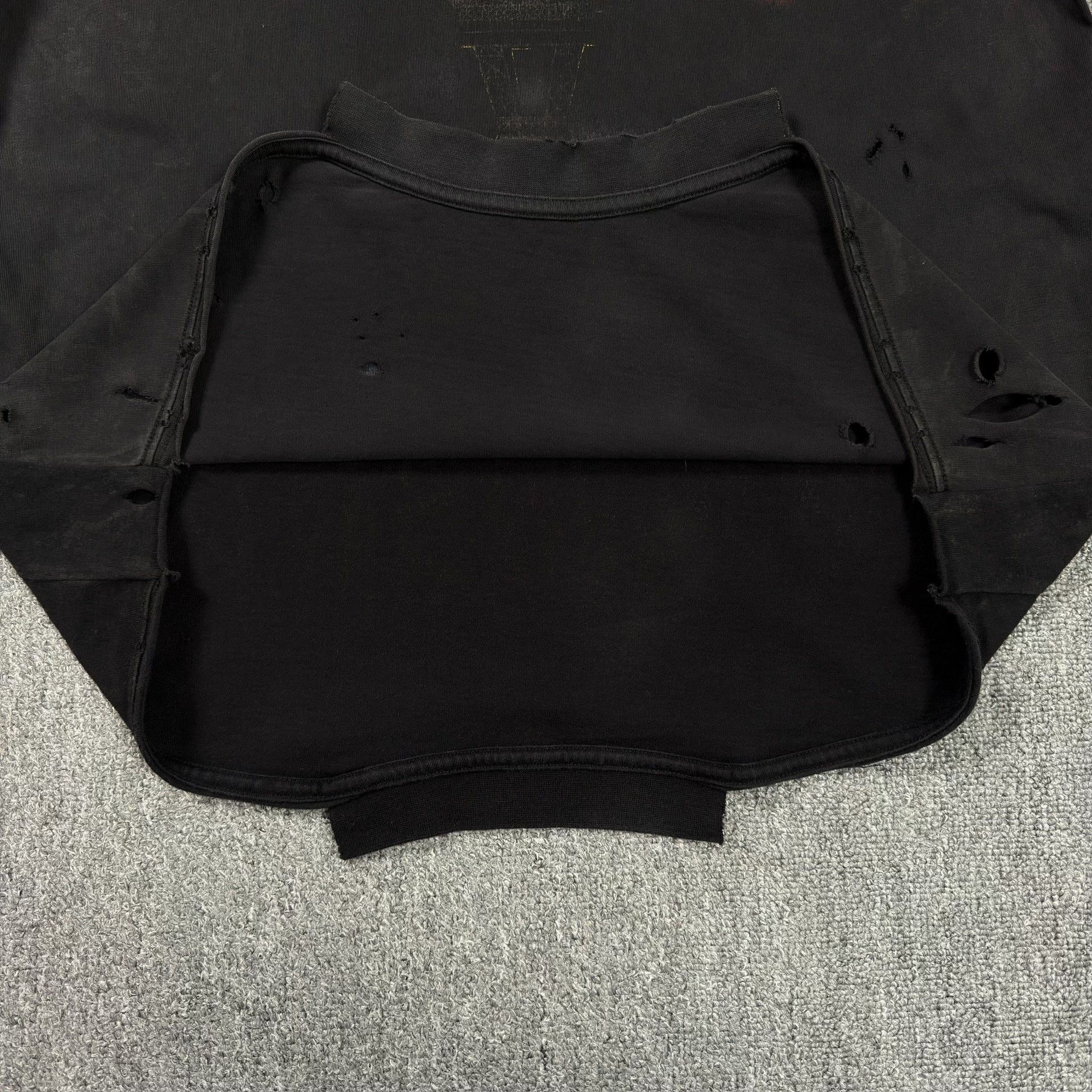 Balenciaga Balenciaga Distressed Eiffel Tower Moon T-Shirt 2 Size US M / EU 48-50 / 2 - 5 Thumbnail