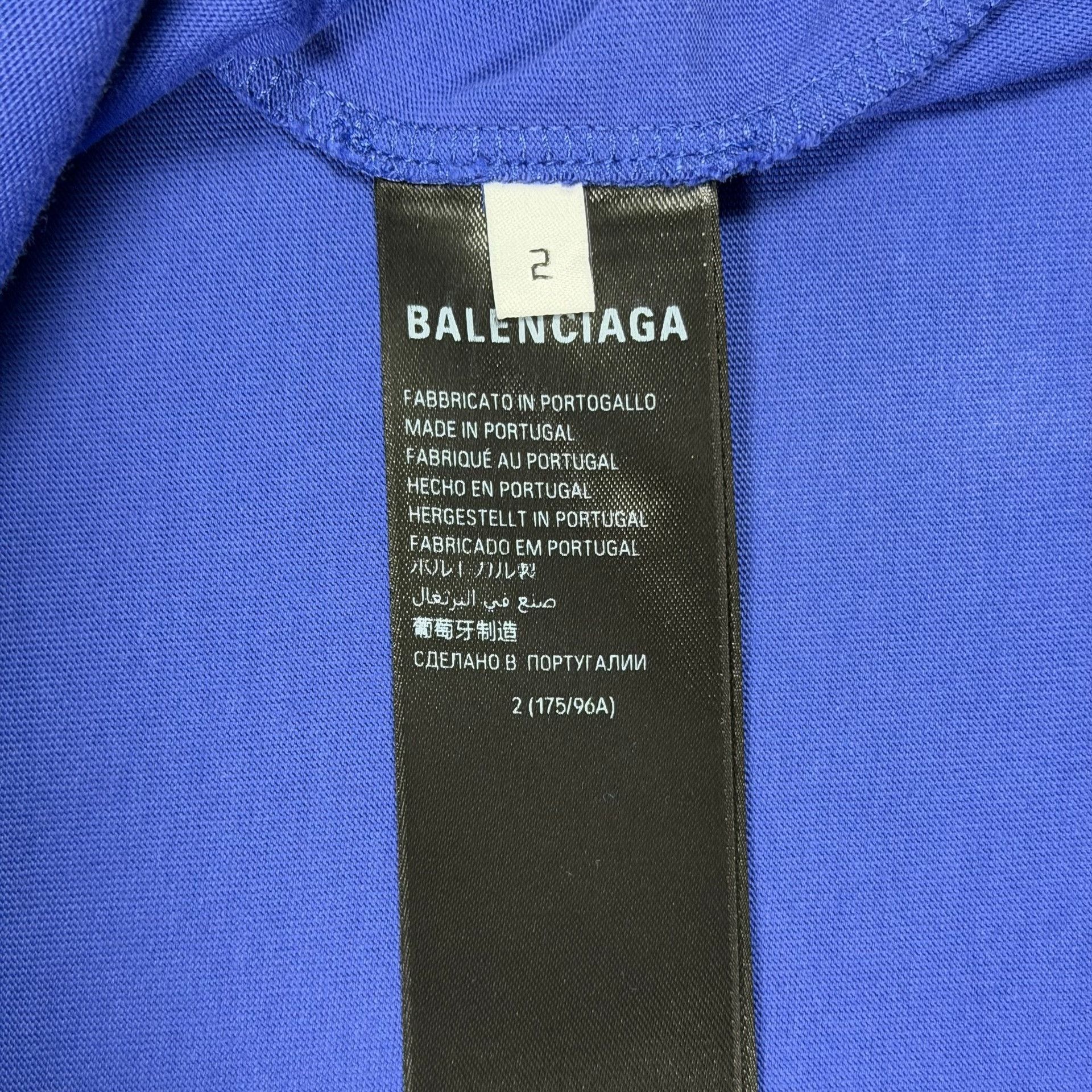 Balenciaga Balenciaga Taped Logo Short Sleeve T-Shirt Size 2 Size US M / EU 48-50 / 2 - 7 Thumbnail