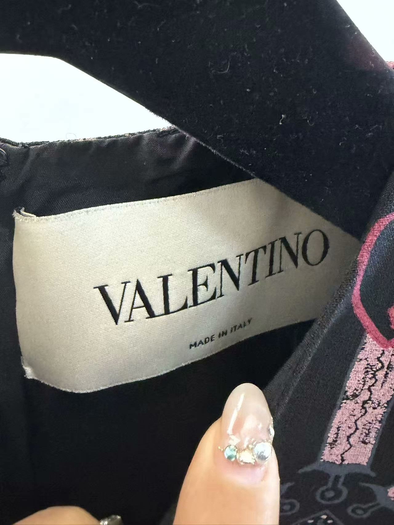 Valentino Valentino Multi T-Shirt it_38 Women Size XS / US 0-2 / IT 36-38 - 3 Thumbnail