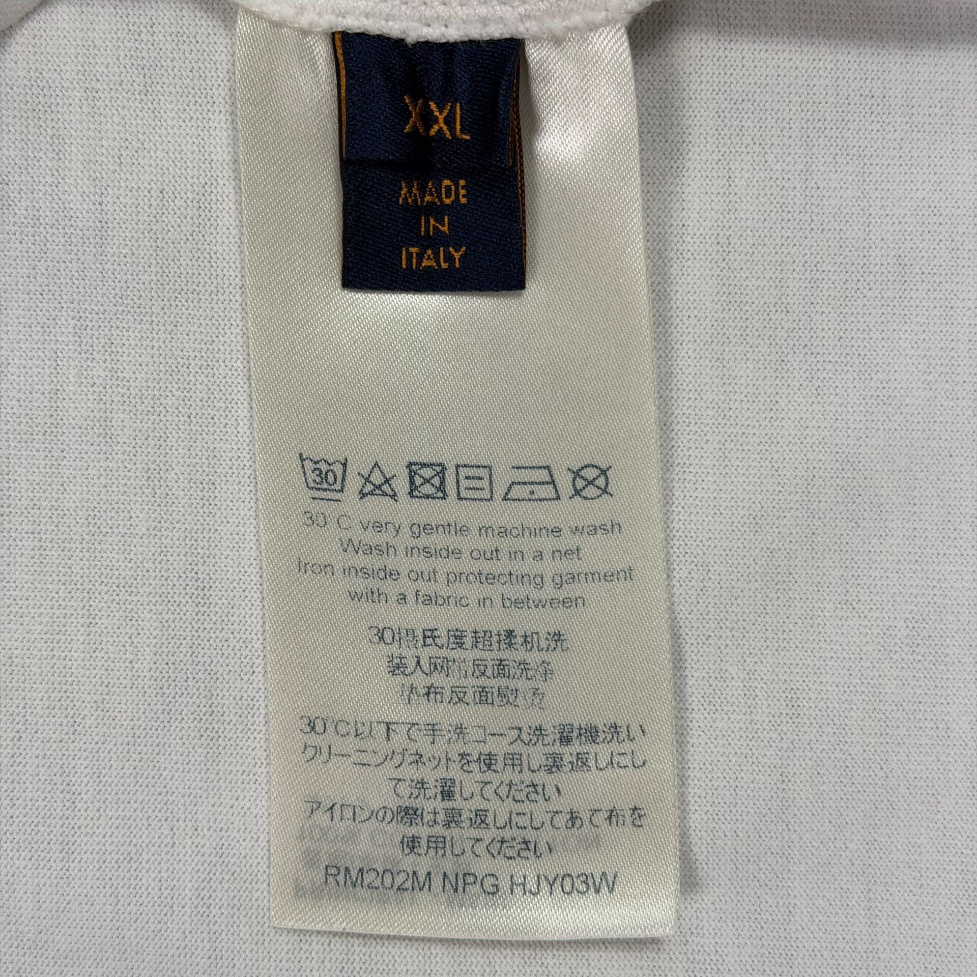 Louis Vuitton Louis Vuitton Dots LV Logo T-Shirt XXL Size US XXL / EU 58 / 5 - 6 Thumbnail
