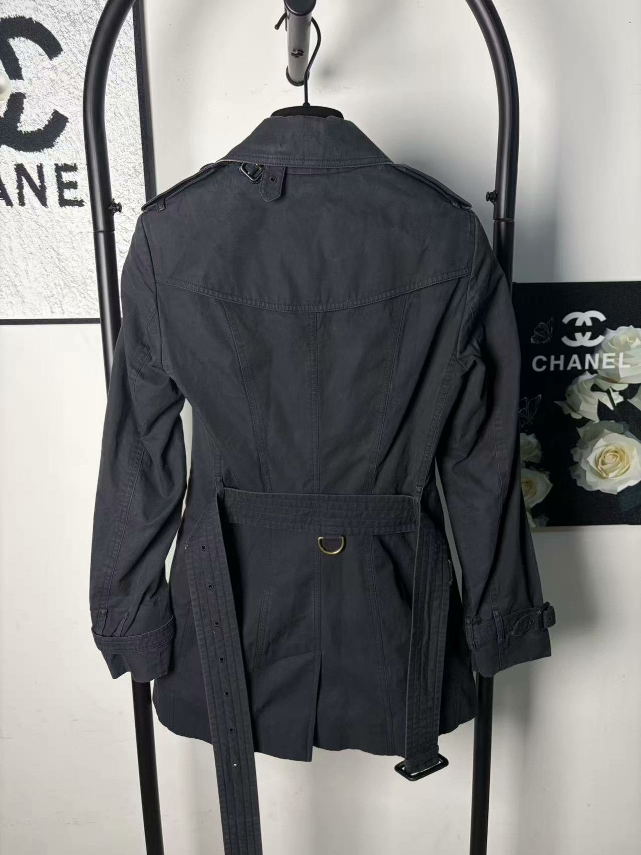 Burberry Burberry White Coat S Women Size S / US 4 / IT 40 - 2 Thumbnail