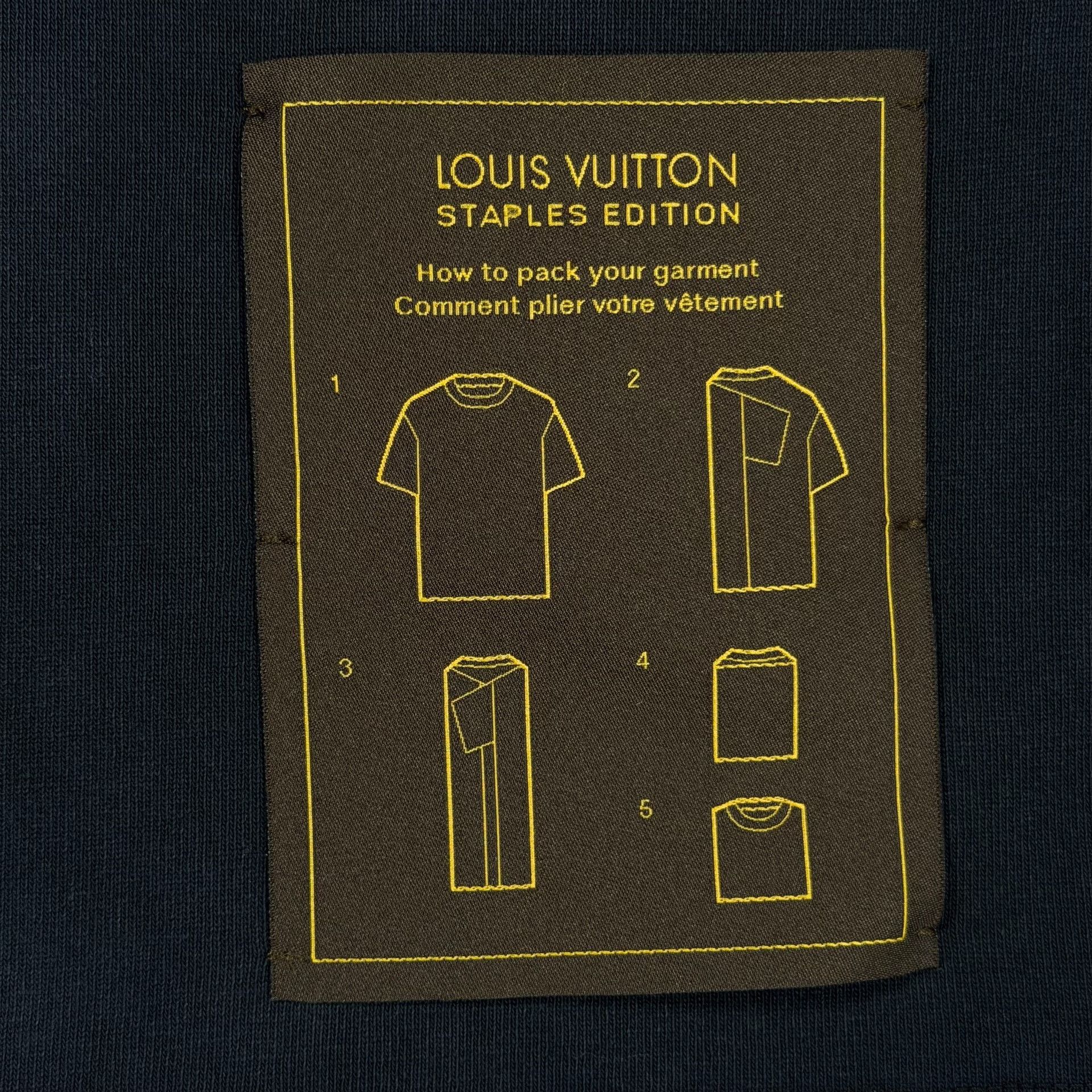 Louis Vuitton Louis Vuitton Staples Edition Logo T-Shirt XXL Size US XXL / EU 58 / 5 - 7 Thumbnail