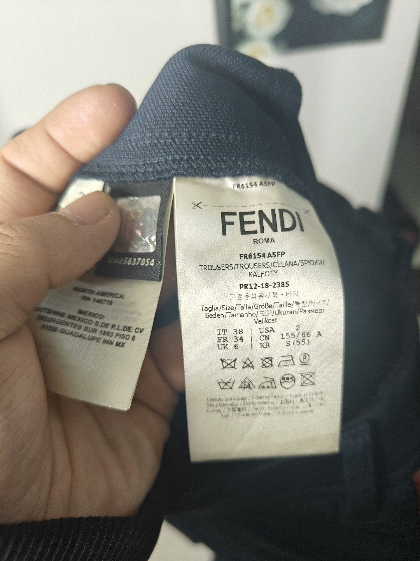 Fendi Fendi White Casual Pants 32 Men Size US 32 / EU 48 - 3 Thumbnail