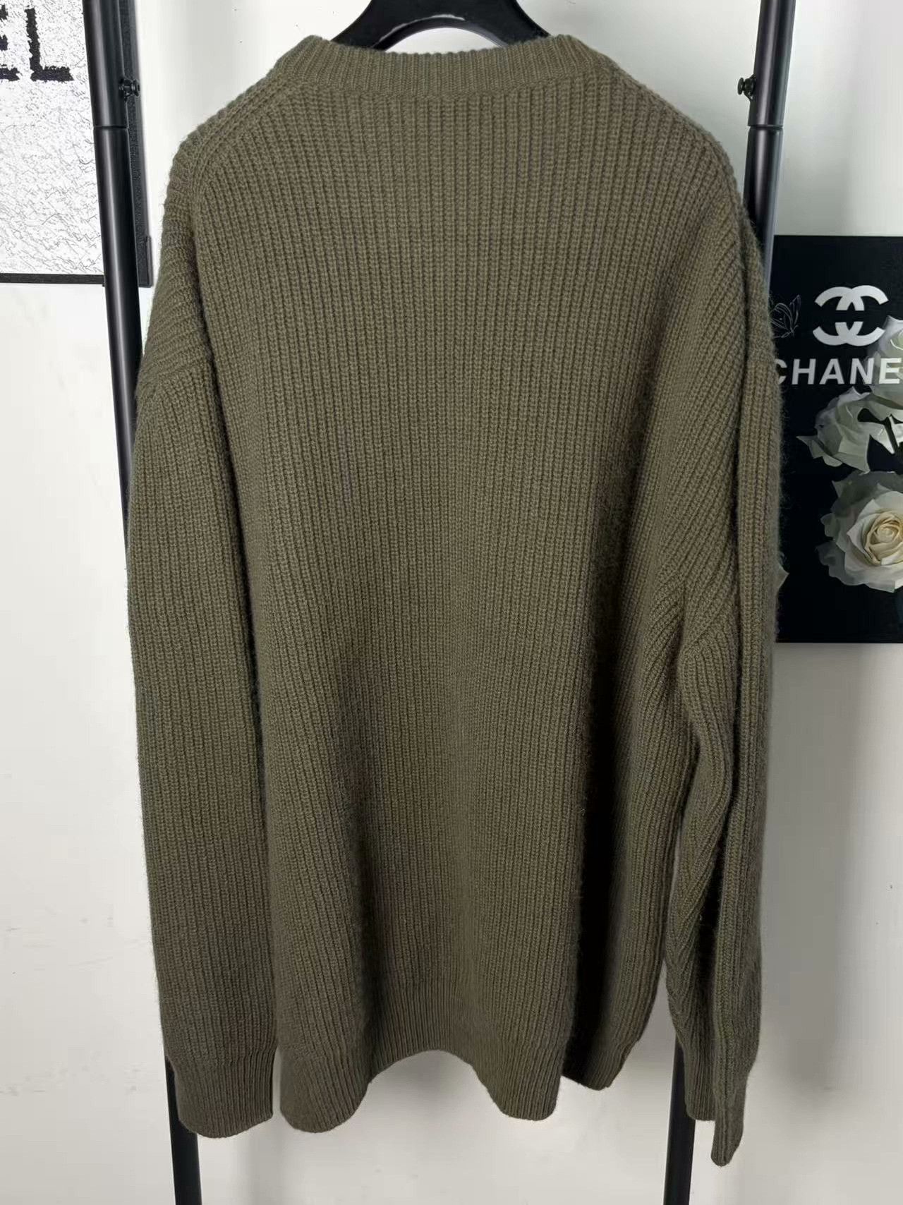 Celine Celine Knit Wool White Sweater m Men Size US M / EU 48-50 / 2 - 2 Thumbnail