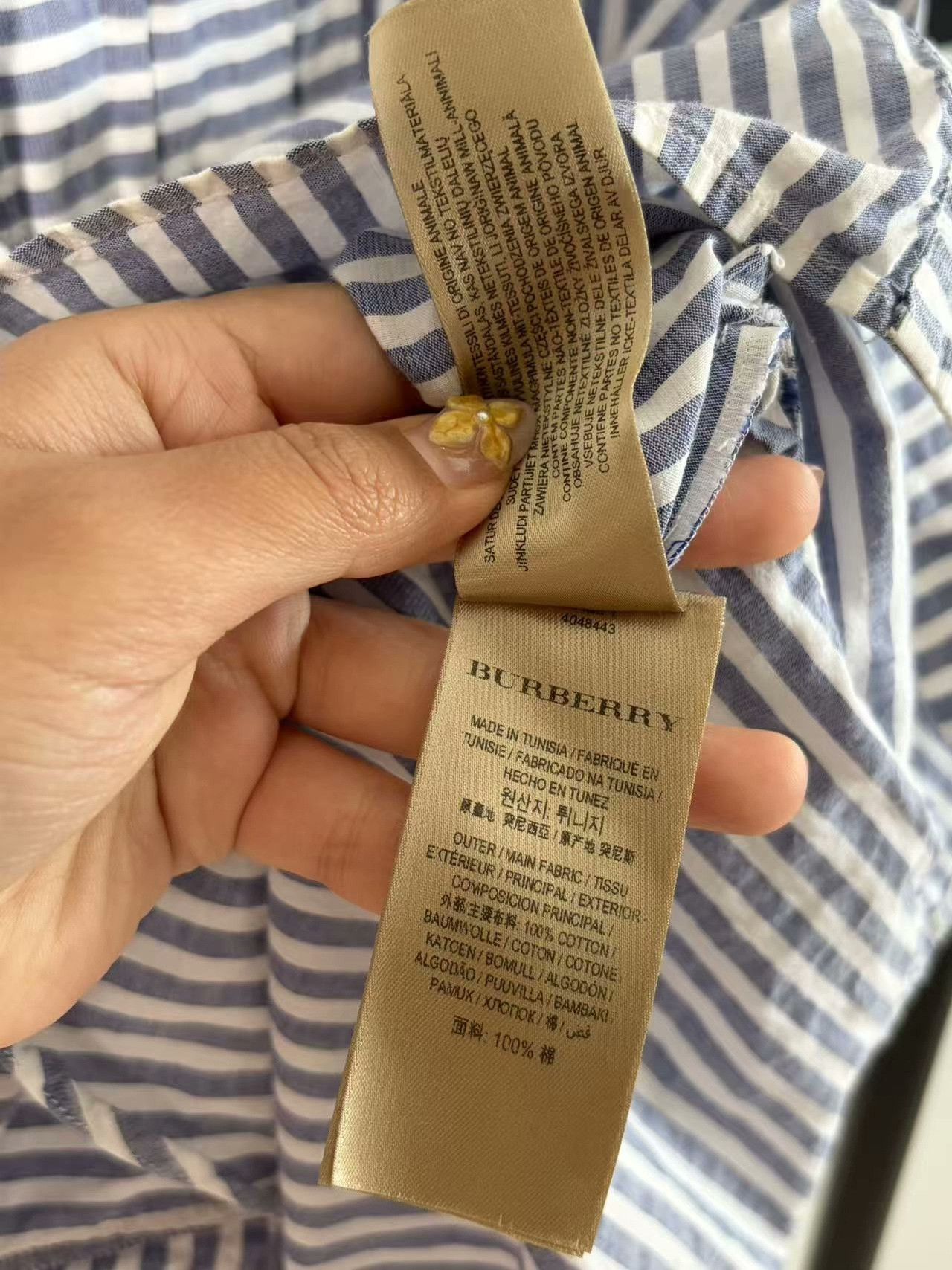 Burberry Burberry White Shirt m Men Size US M / EU 48-50 / 2 - 4 Thumbnail