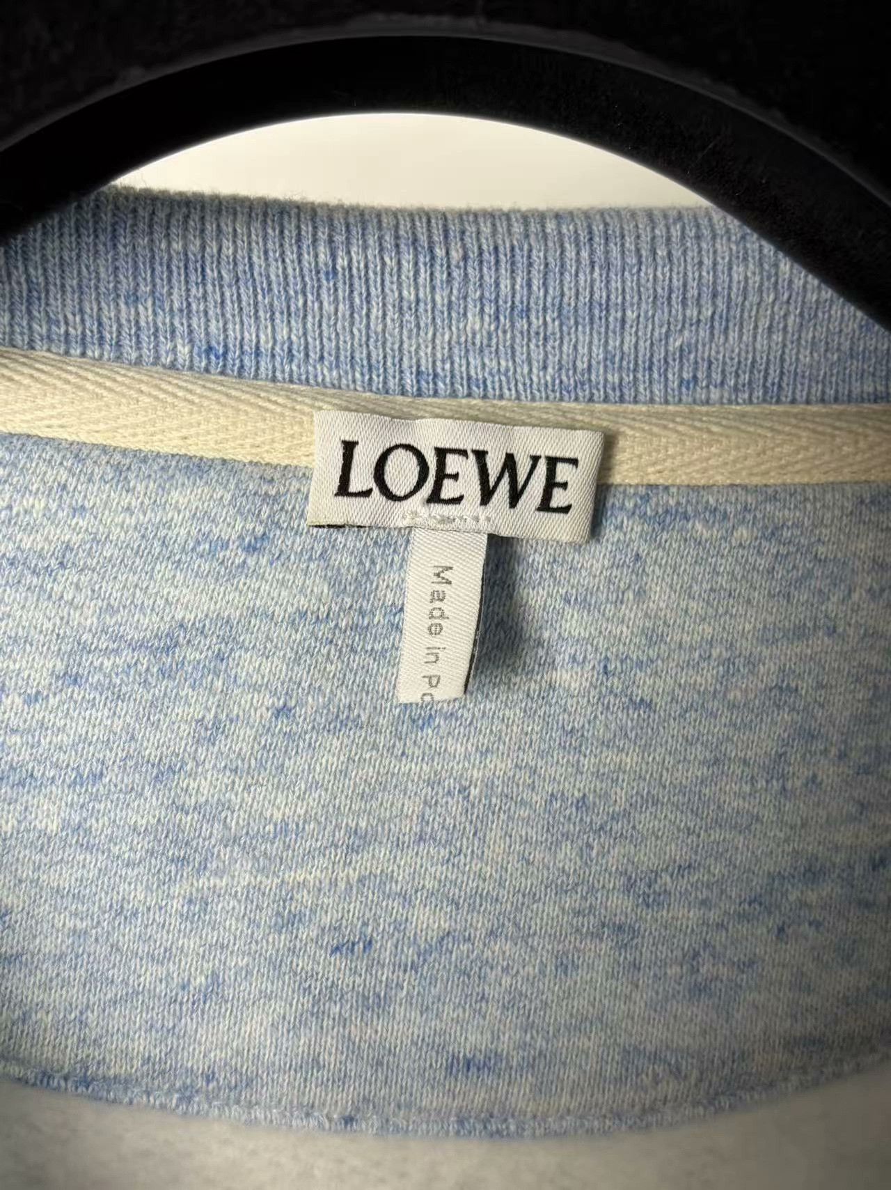 Loewe Loewe Retro Embroidered White Hoodie l Men Size US L / EU 52-54 / 3 - 3 Thumbnail