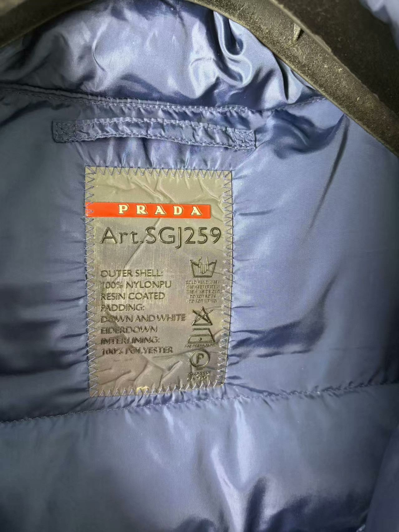 Prada Prada Down White Heavy Coat m Men Size US M / EU 48-50 / 2 - 3 Thumbnail