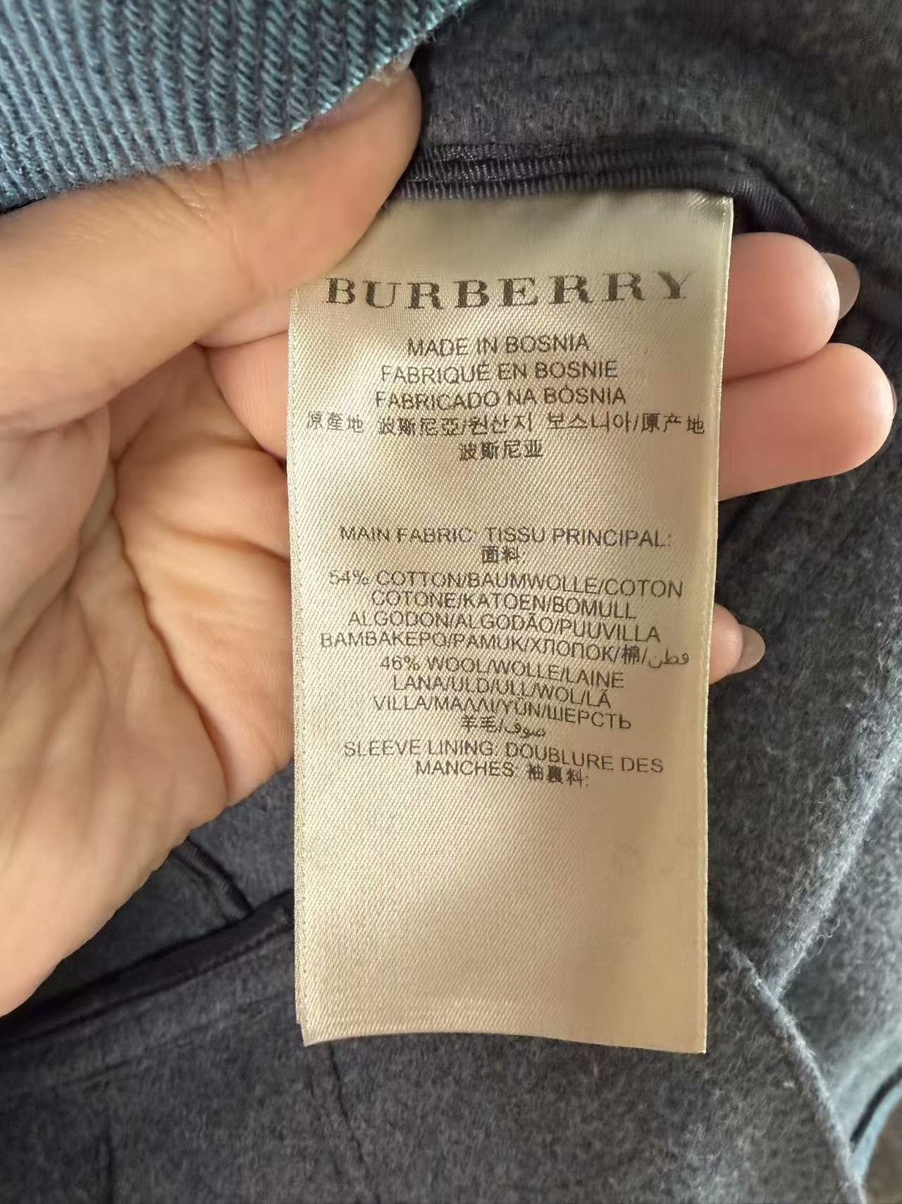 Burberry Burberry Wool White Heavy Coat m Men Size US M / EU 48-50 / 2 - 4 Thumbnail