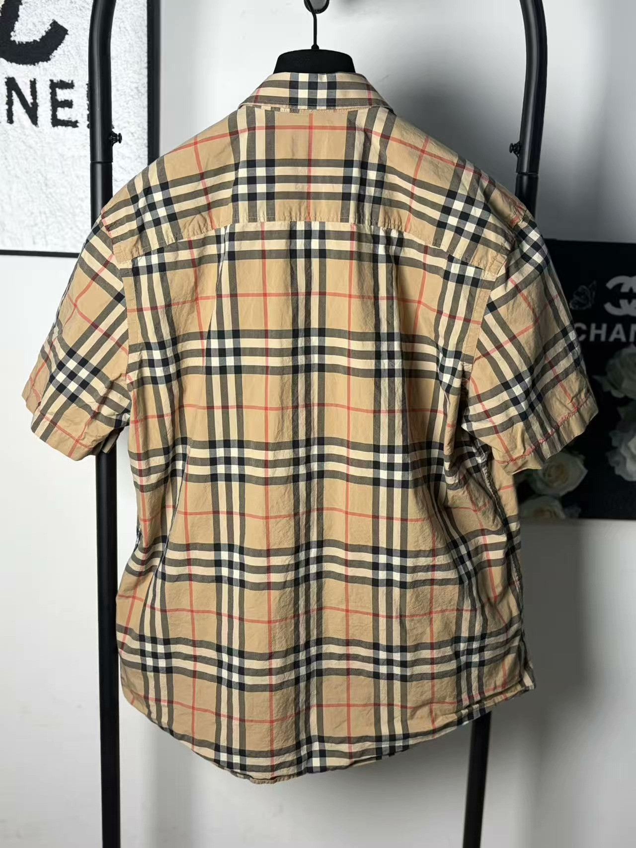 Burberry Burberry Plaid White Shirt xl Men Size US XL / EU 56 / 4 - 2 Thumbnail