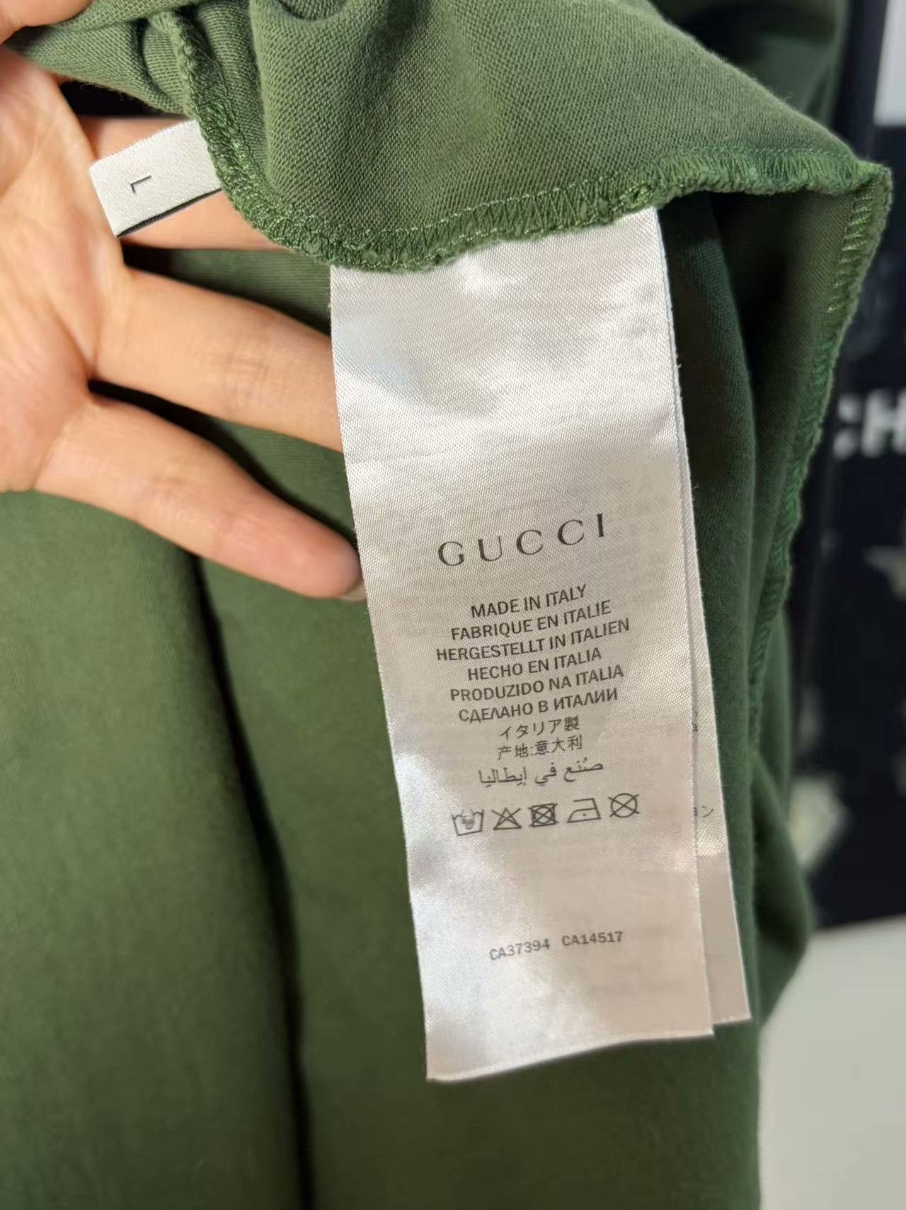 Gucci Gucci White T-Shirt l Men Size US L / EU 52-54 / 3 - 4 Thumbnail