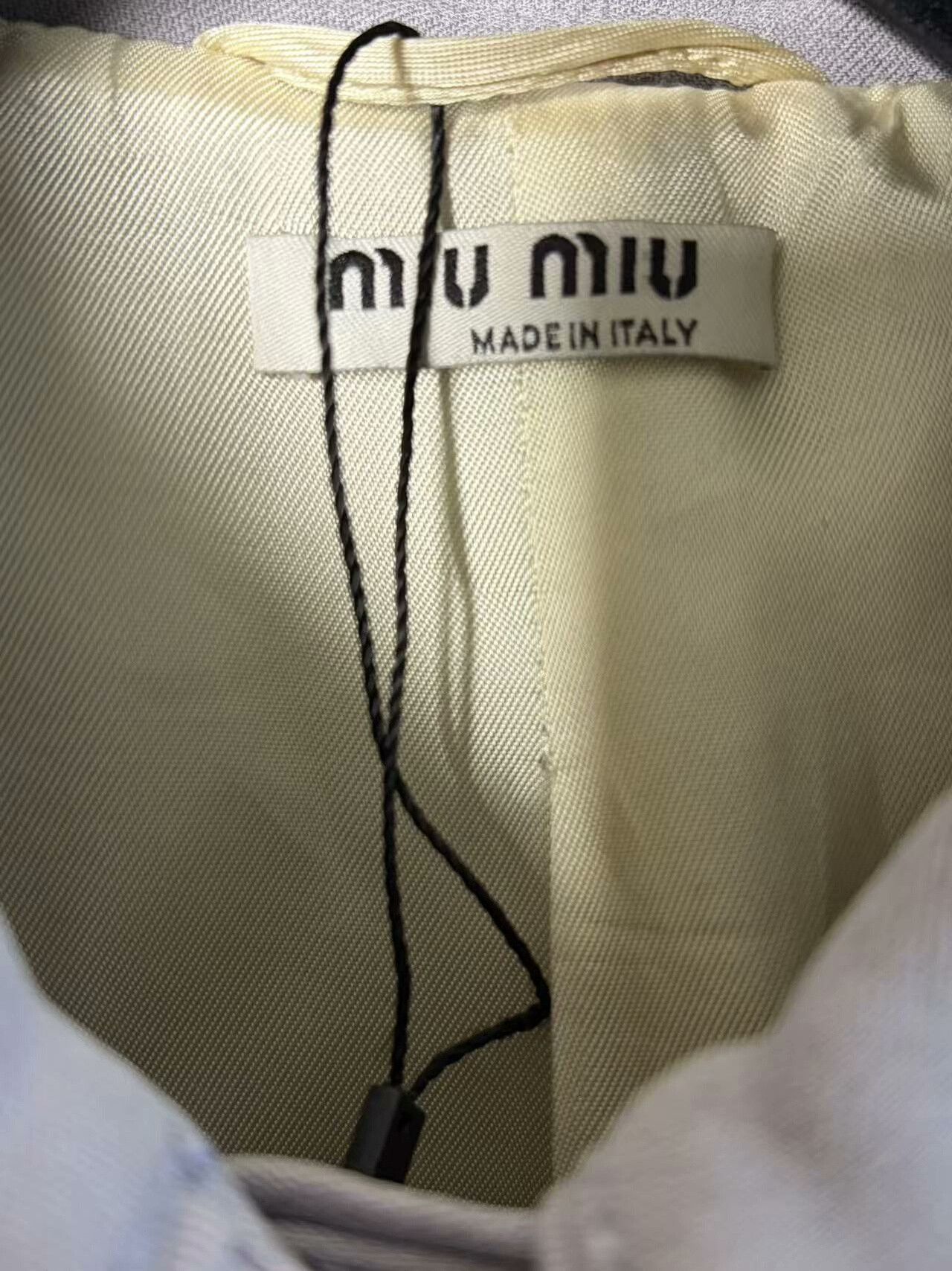 Miu Miu Miu Miu White Coat M Women Size M / US 6-8 / IT 42-44 - 5 Thumbnail