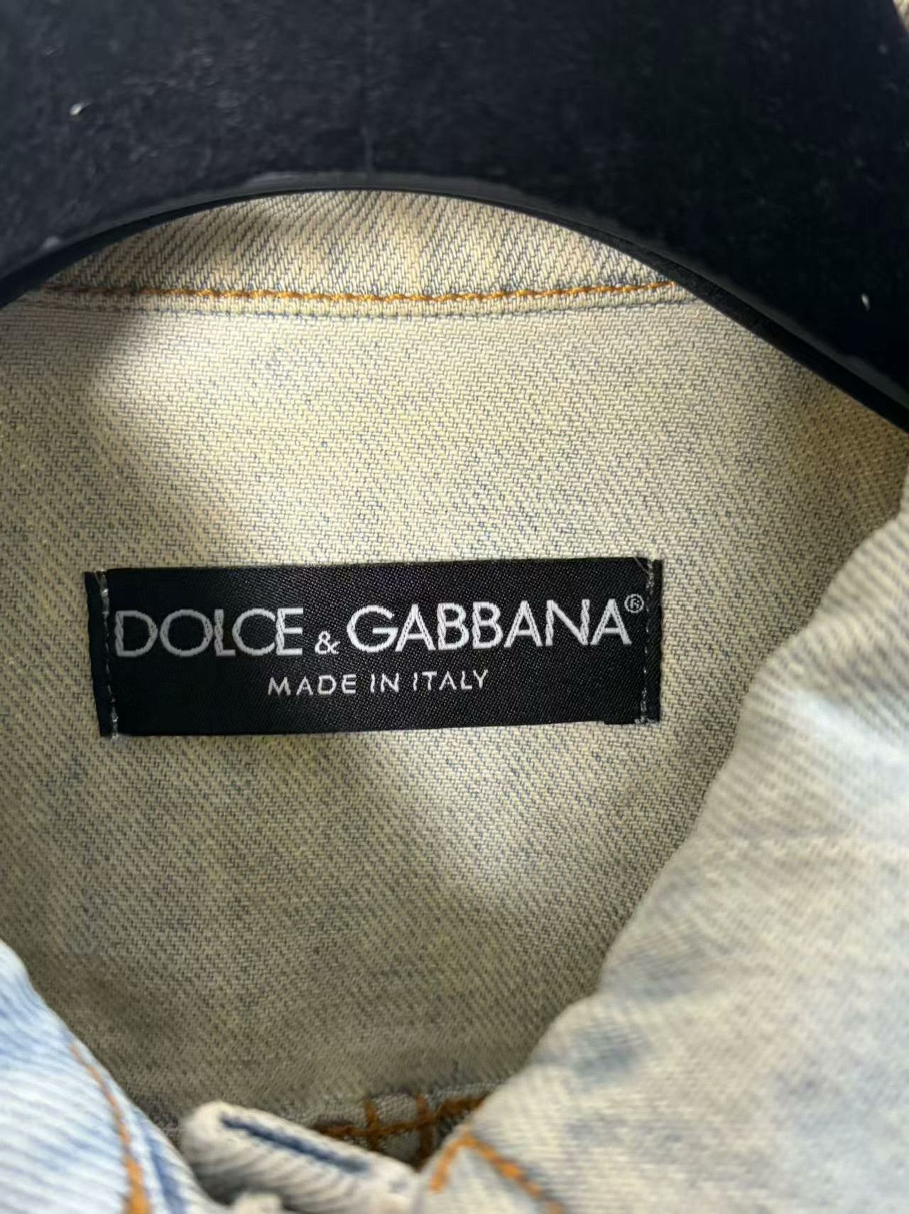 Dolce & Gabbana Dolce & Gabbana Denim White Suit 40r Men Size 40R - 3 Thumbnail