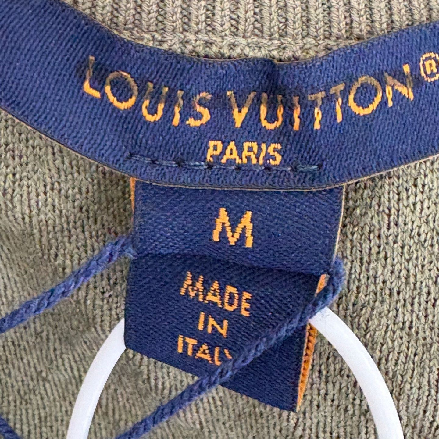Louis Vuitton Louis Vuitton Wool Green T-Shirt M Women Size M / US 6-8 / IT 42-44 - 3 Thumbnail