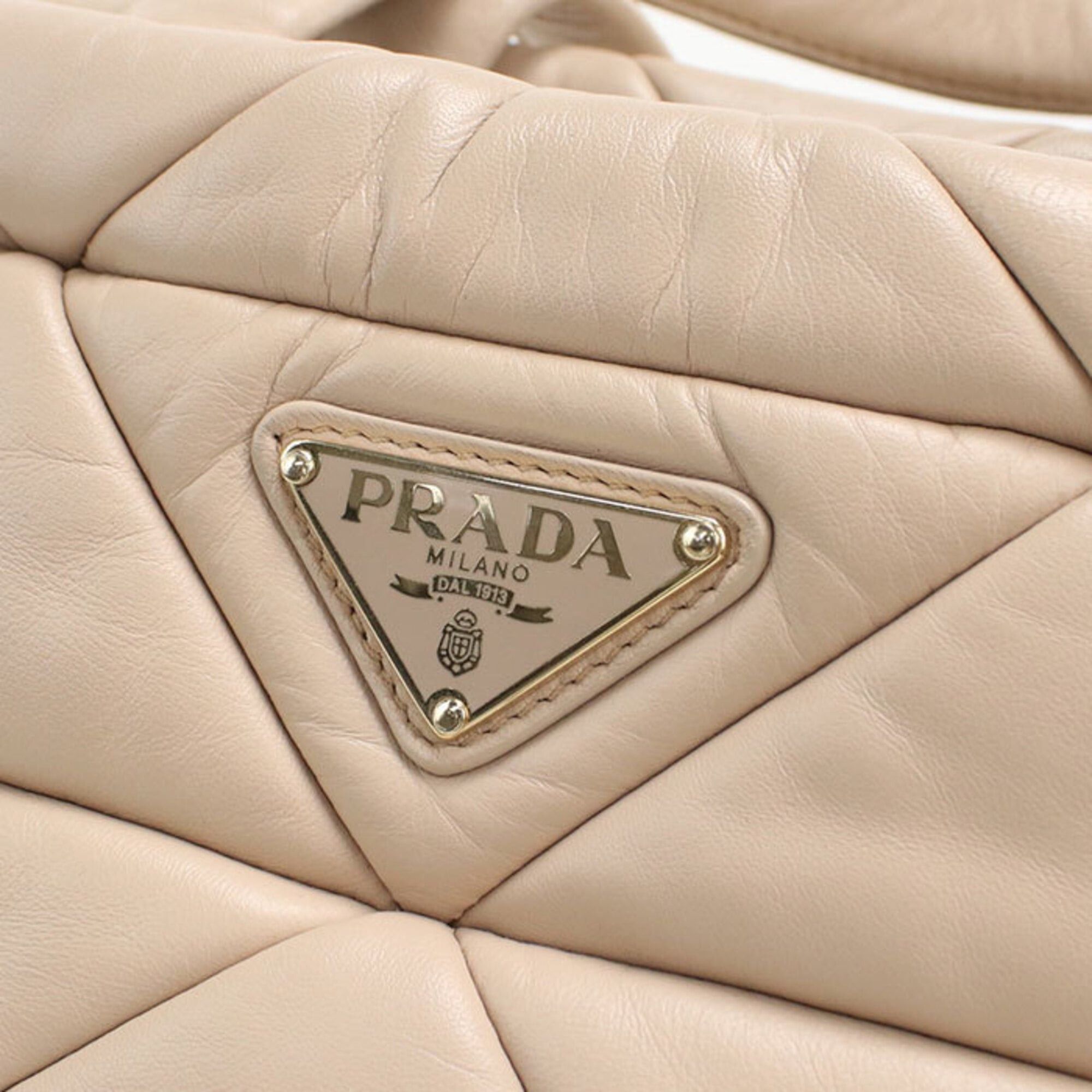 Prada Prada 2-way tote bag for women, beige Size ONE SIZE - 4 Thumbnail