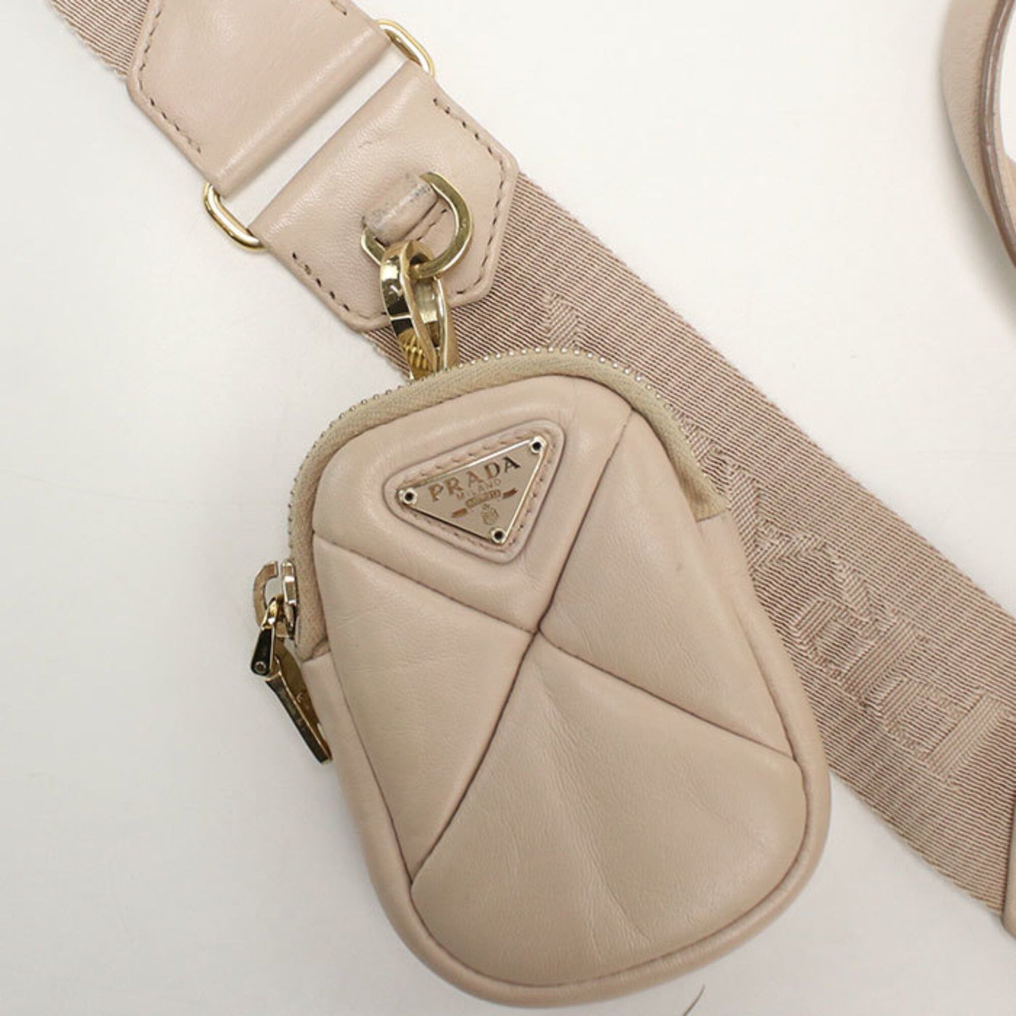 Prada Prada 2-way tote bag for women, beige Size ONE SIZE - 7 Thumbnail