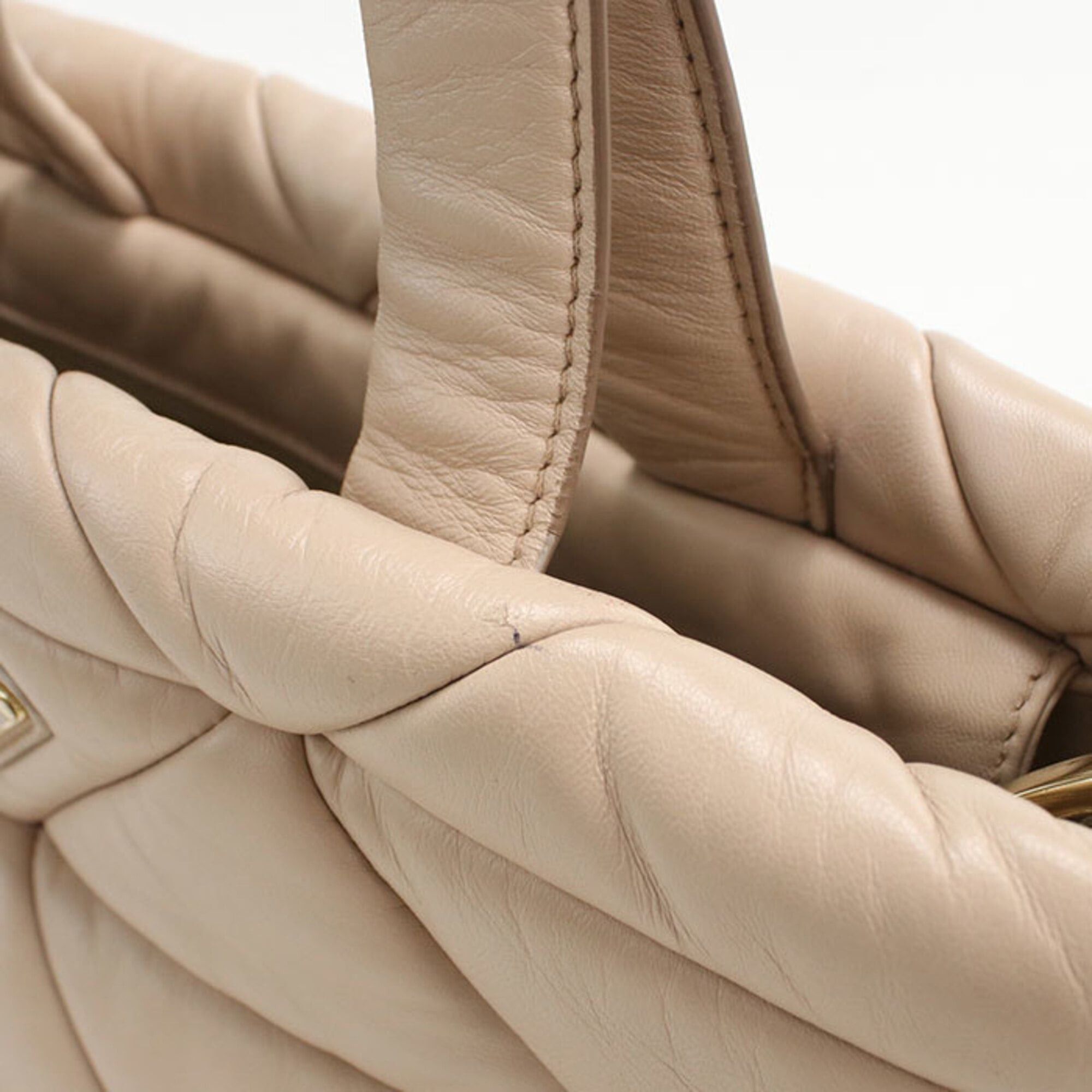 Prada Prada 2-way tote bag for women, beige Size ONE SIZE - 5 Thumbnail