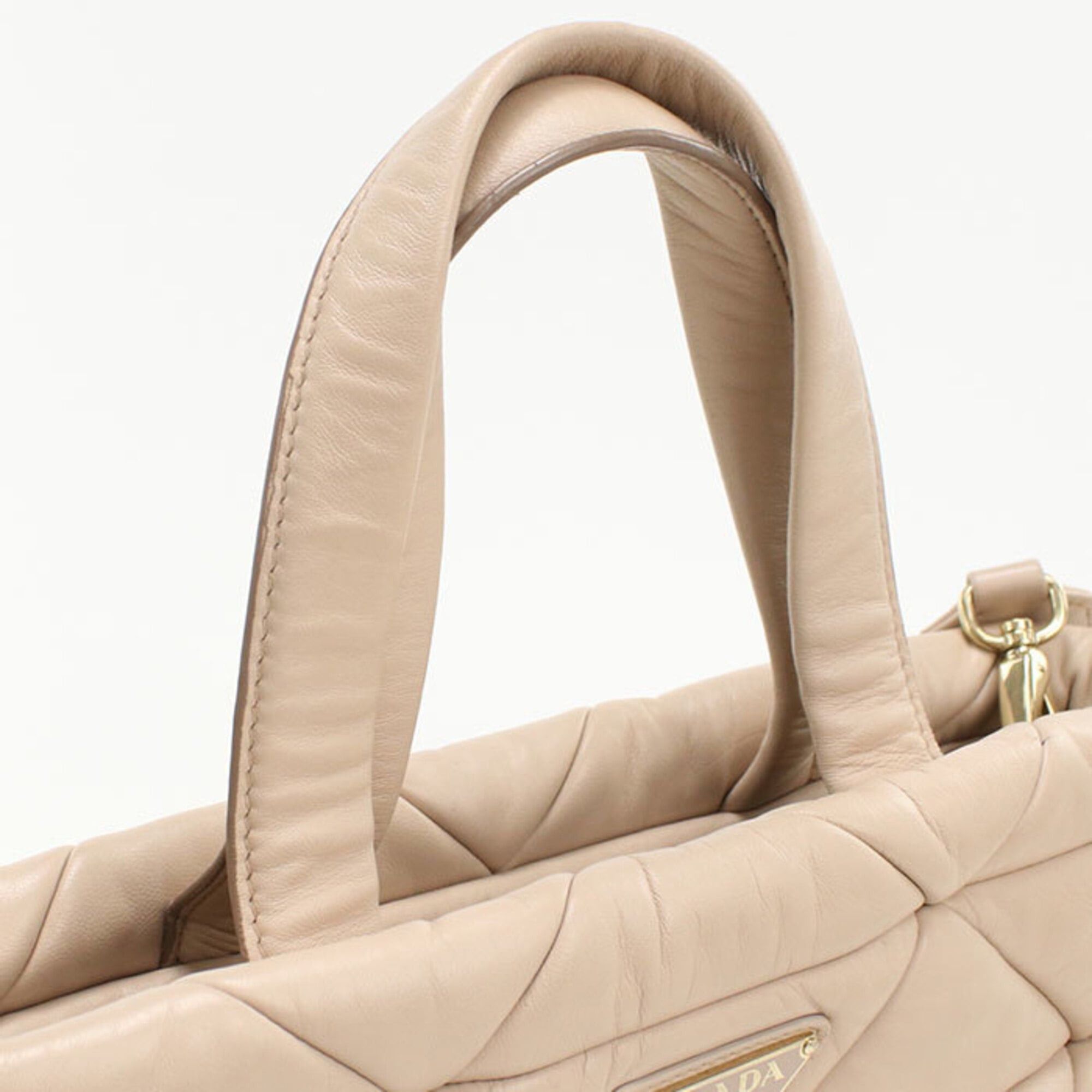 Prada Prada 2-way tote bag for women, beige Size ONE SIZE - 6 Thumbnail
