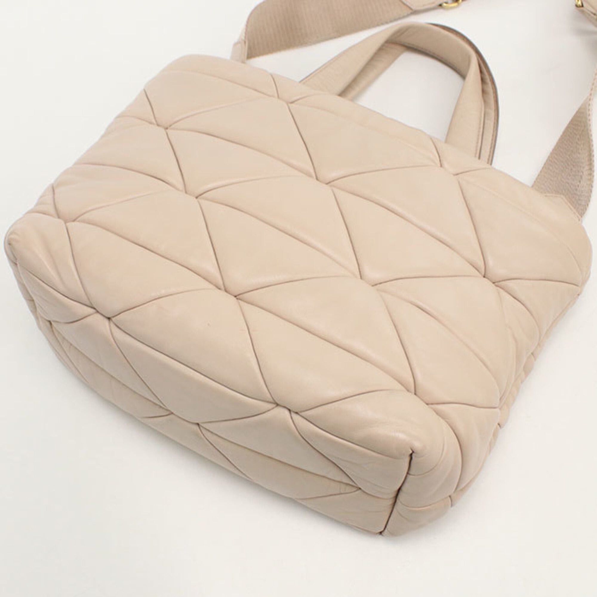 Prada Prada 2-way tote bag for women, beige Size ONE SIZE - 2 Thumbnail