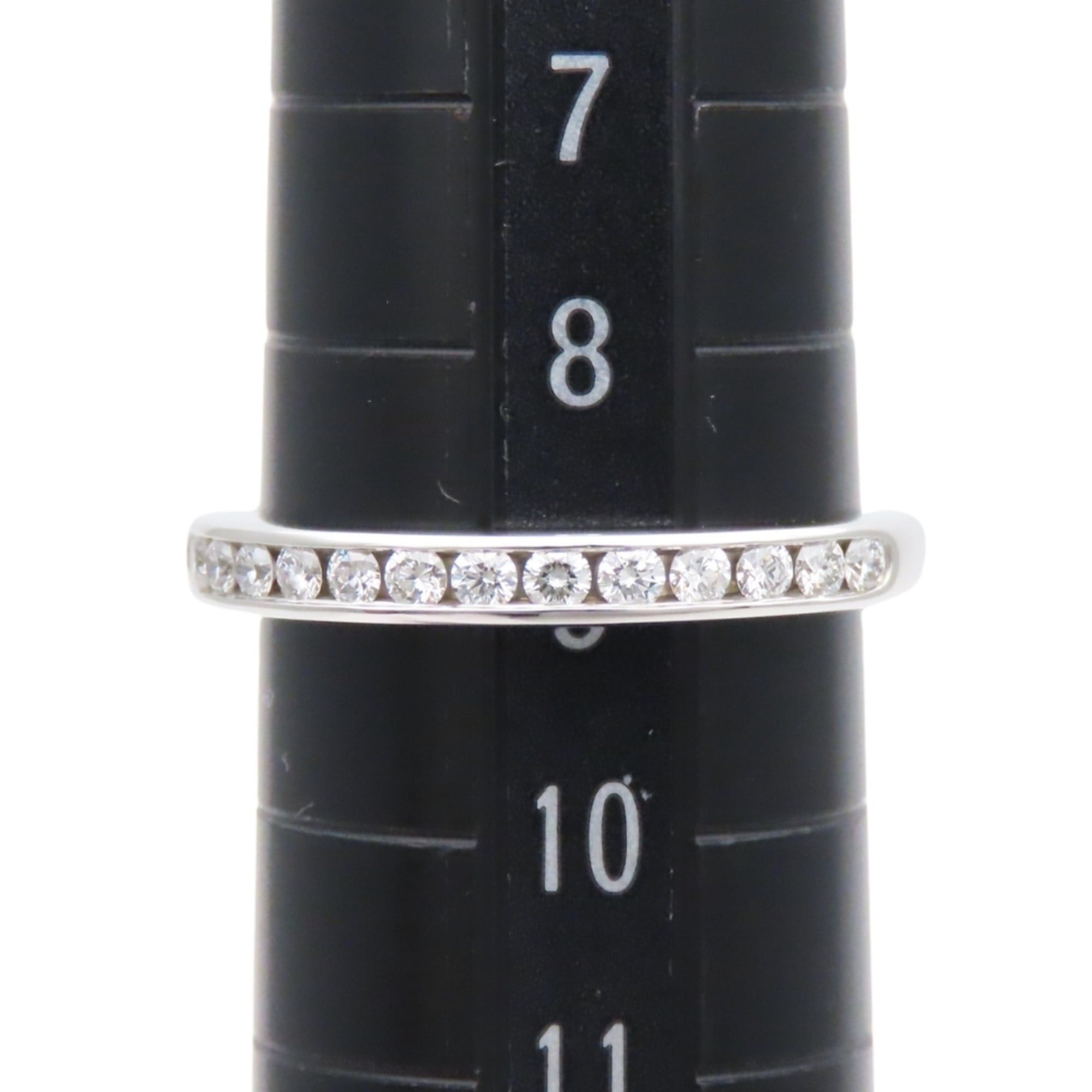 Tiffany & Co. Tiffany & Co. Half Eternity Circle Ring, Platinum 950, 15 PD Diamonds, Channel Setting, Women's. Size ONE SIZE - 10 Thumbnail