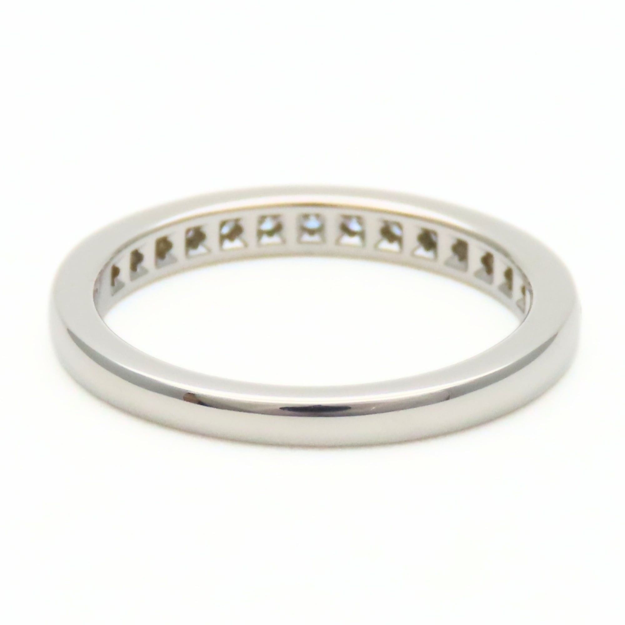 Tiffany & Co. Tiffany & Co. Half Eternity Circle Ring, Platinum 950, 15 PD Diamonds, Channel Setting, Women's. Size ONE SIZE - 5 Thumbnail