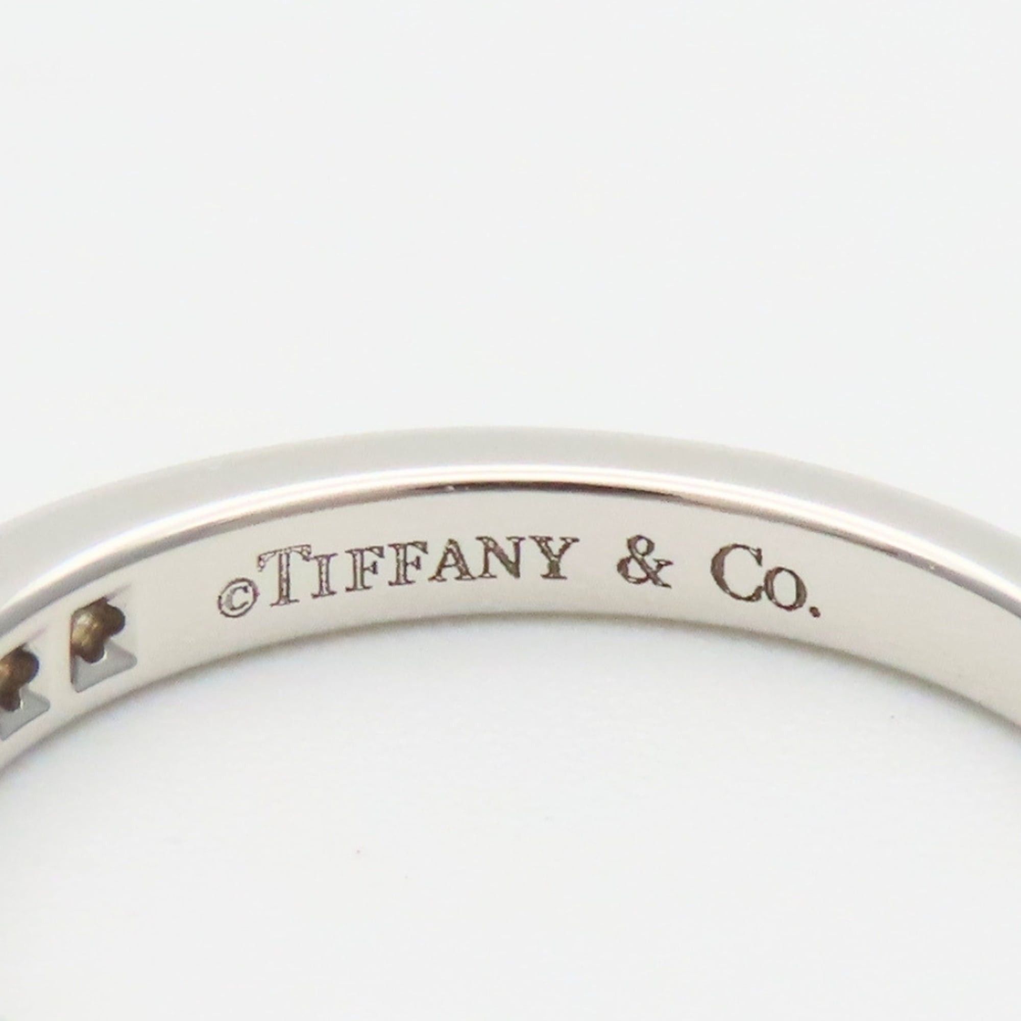 Tiffany & Co. Tiffany & Co. Half Eternity Circle Ring, Platinum 950, 15 PD Diamonds, Channel Setting, Women's. Size ONE SIZE - 7 Thumbnail