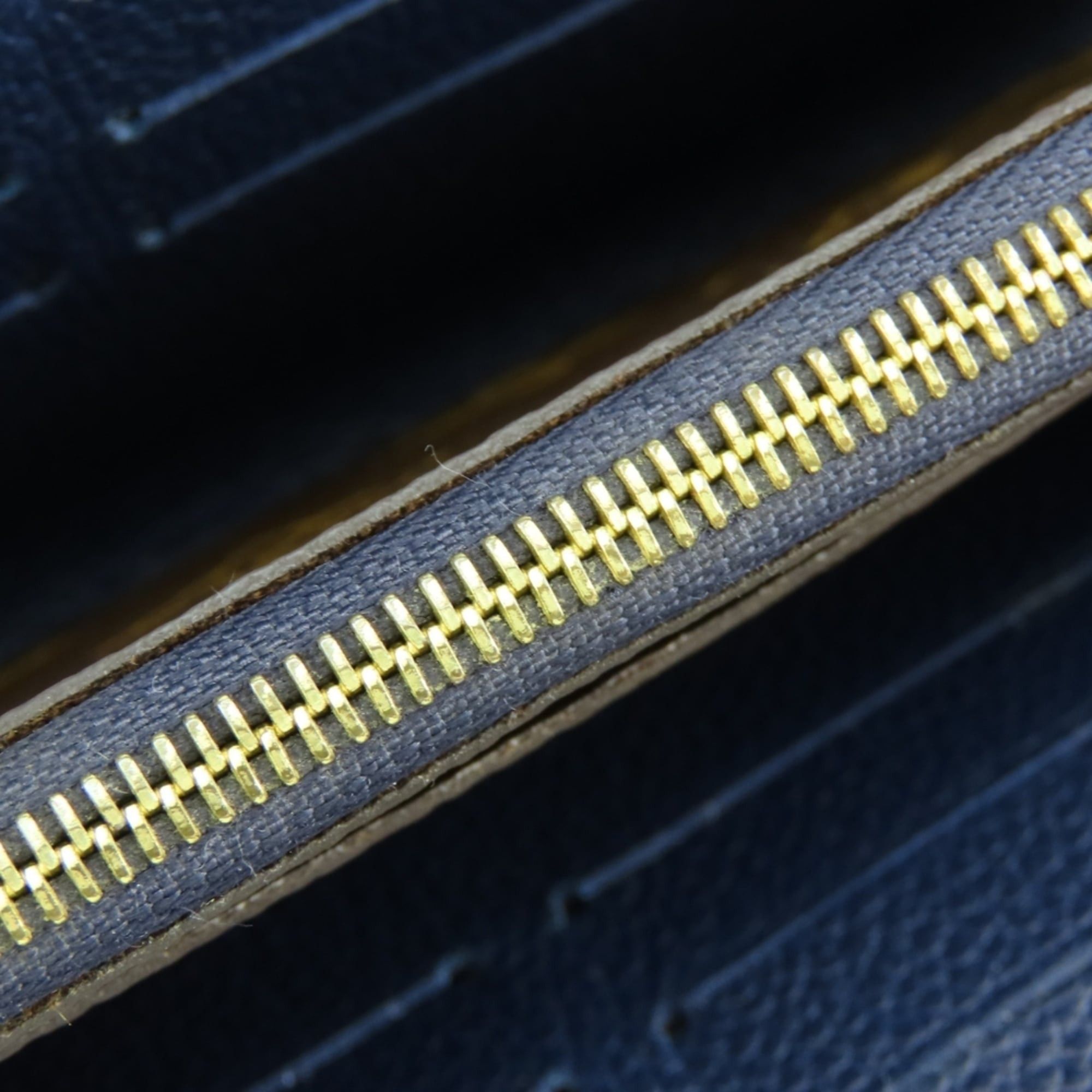 Louis Vuitton Louis Vuitton Portefeuille Pallas M64092 Monogram Leather Long Wallet, Blue Marine Brown, Women's LOUIS VUITTON Size ONE SIZE - 21 Thumbnail