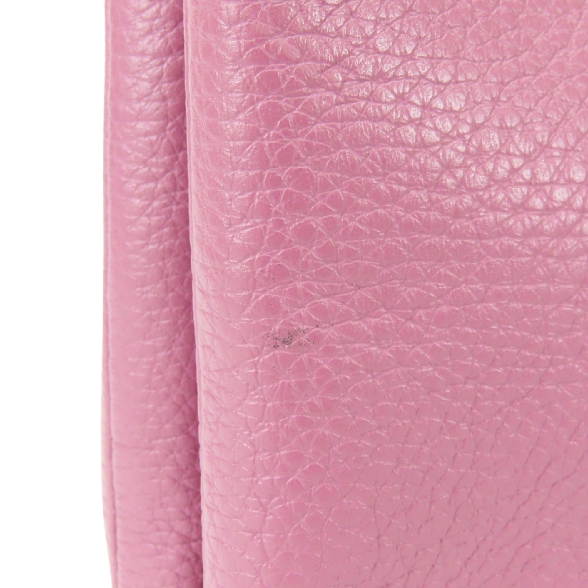 Coach Coach Shoulder Bag, Double Zipper, F34265, Leather, Pink/Purple, Women's, COACH Size ONE SIZE - 9 Thumbnail