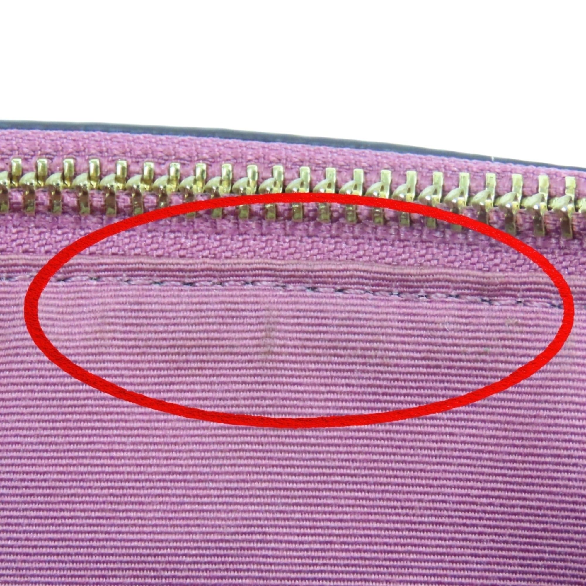 Coach Coach Shoulder Bag, Double Zipper, F34265, Leather, Pink/Purple, Women's, COACH Size ONE SIZE - 16 Thumbnail