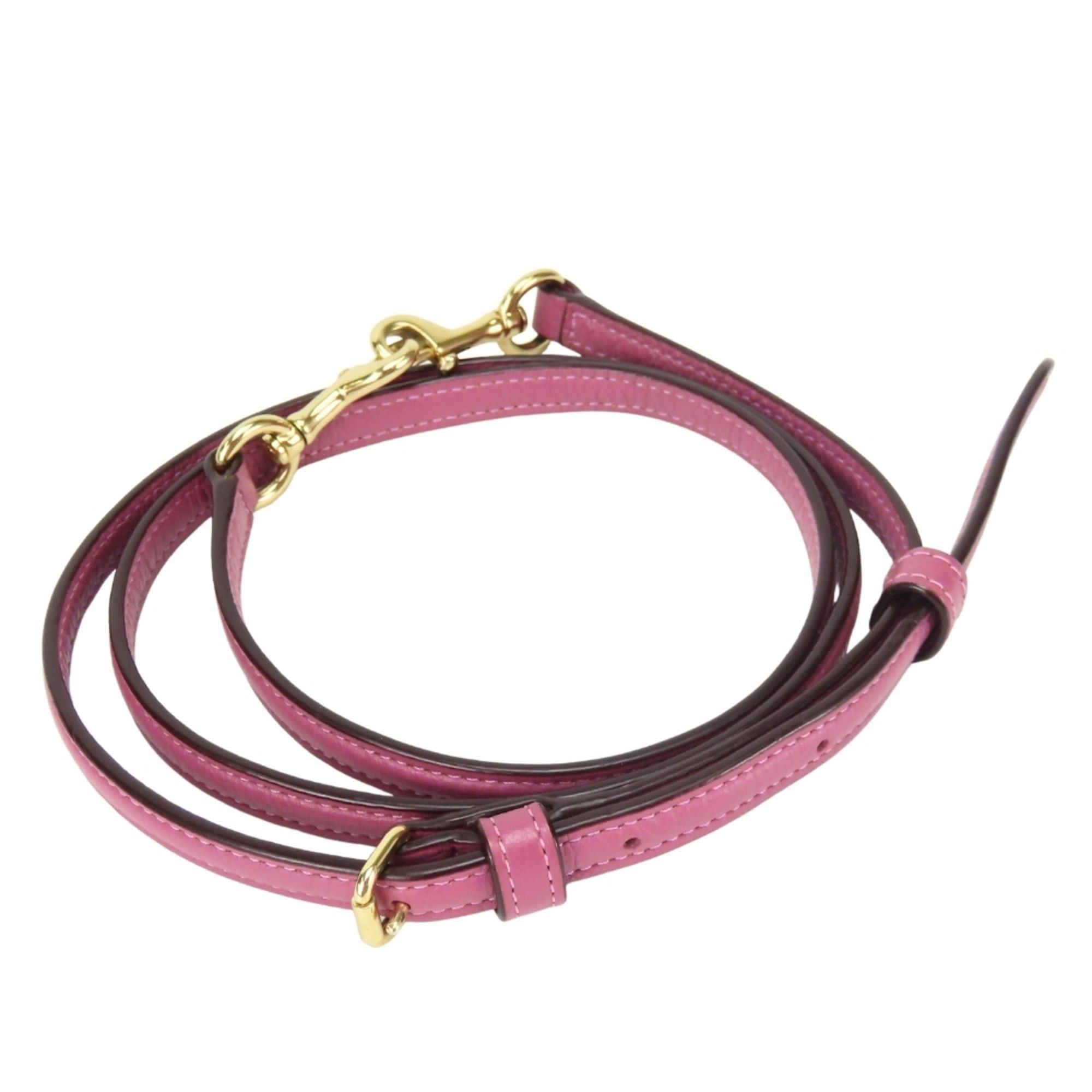 Coach Coach Shoulder Bag, Double Zipper, F34265, Leather, Pink/Purple, Women's, COACH Size ONE SIZE - 23 Thumbnail