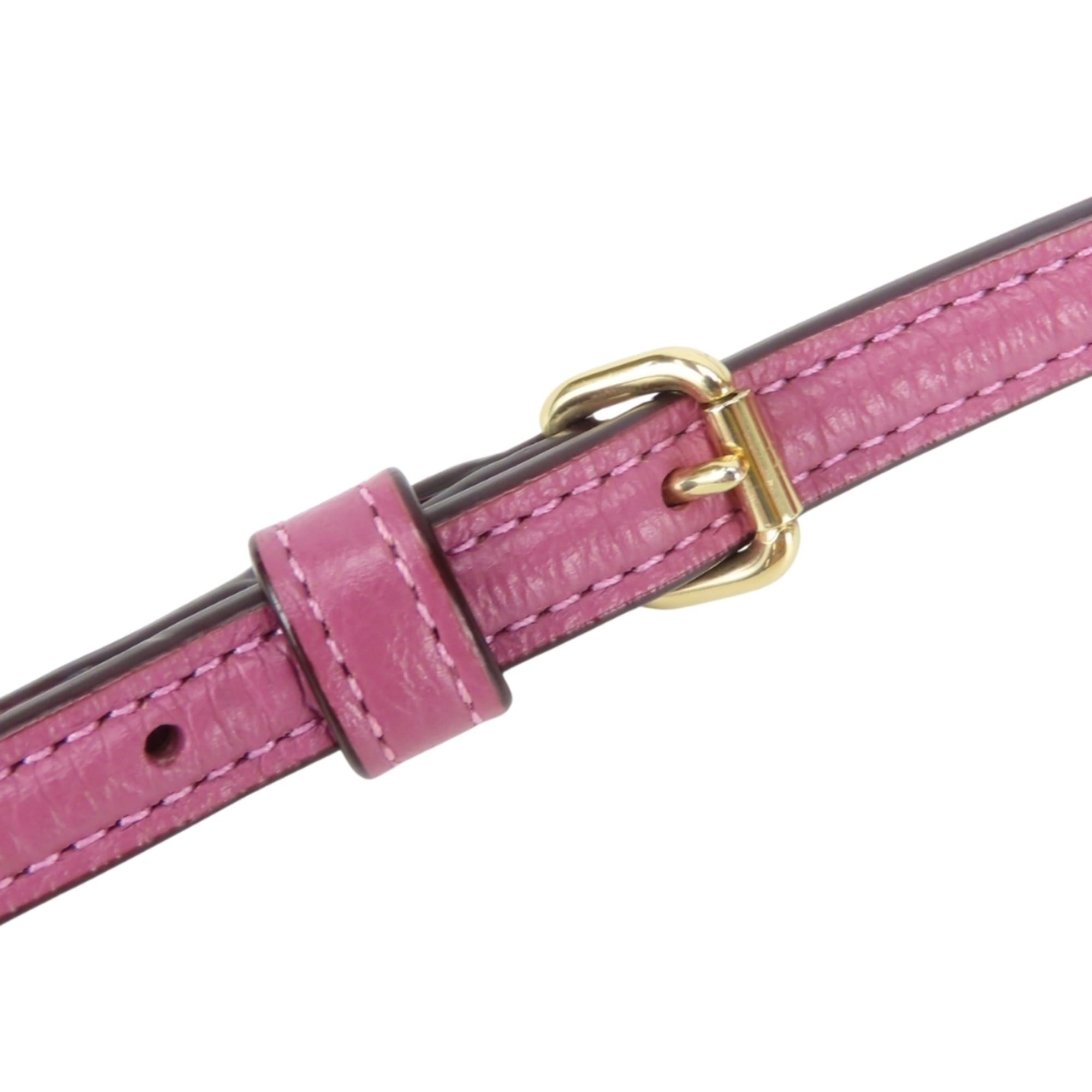 Coach Coach Shoulder Bag, Double Zipper, F34265, Leather, Pink/Purple, Women's, COACH Size ONE SIZE - 25 Thumbnail