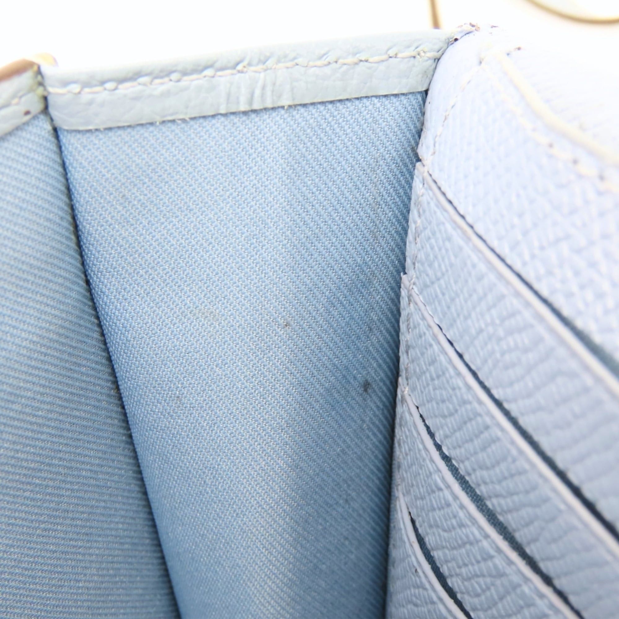 Coach Coach Long Wallet Shoulder F30256 Leather Blue Bag Clutch for Women COACH Size ONE SIZE - 20 Thumbnail