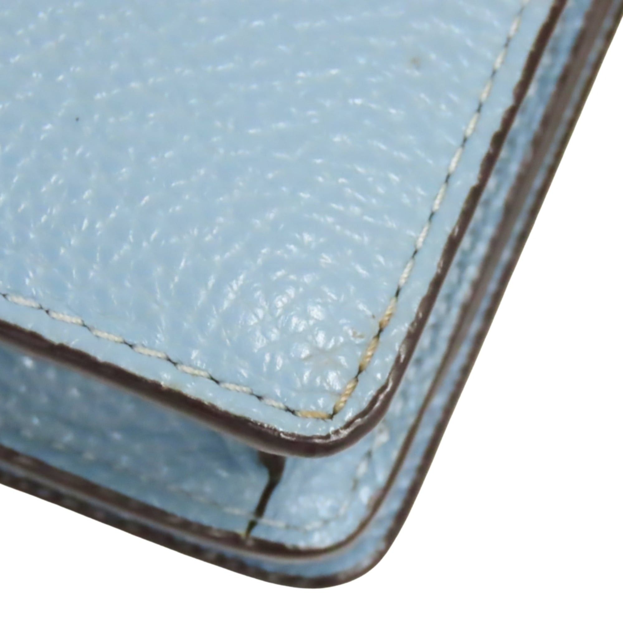 Coach Coach Long Wallet Shoulder F30256 Leather Blue Bag Clutch for Women COACH Size ONE SIZE - 9 Thumbnail