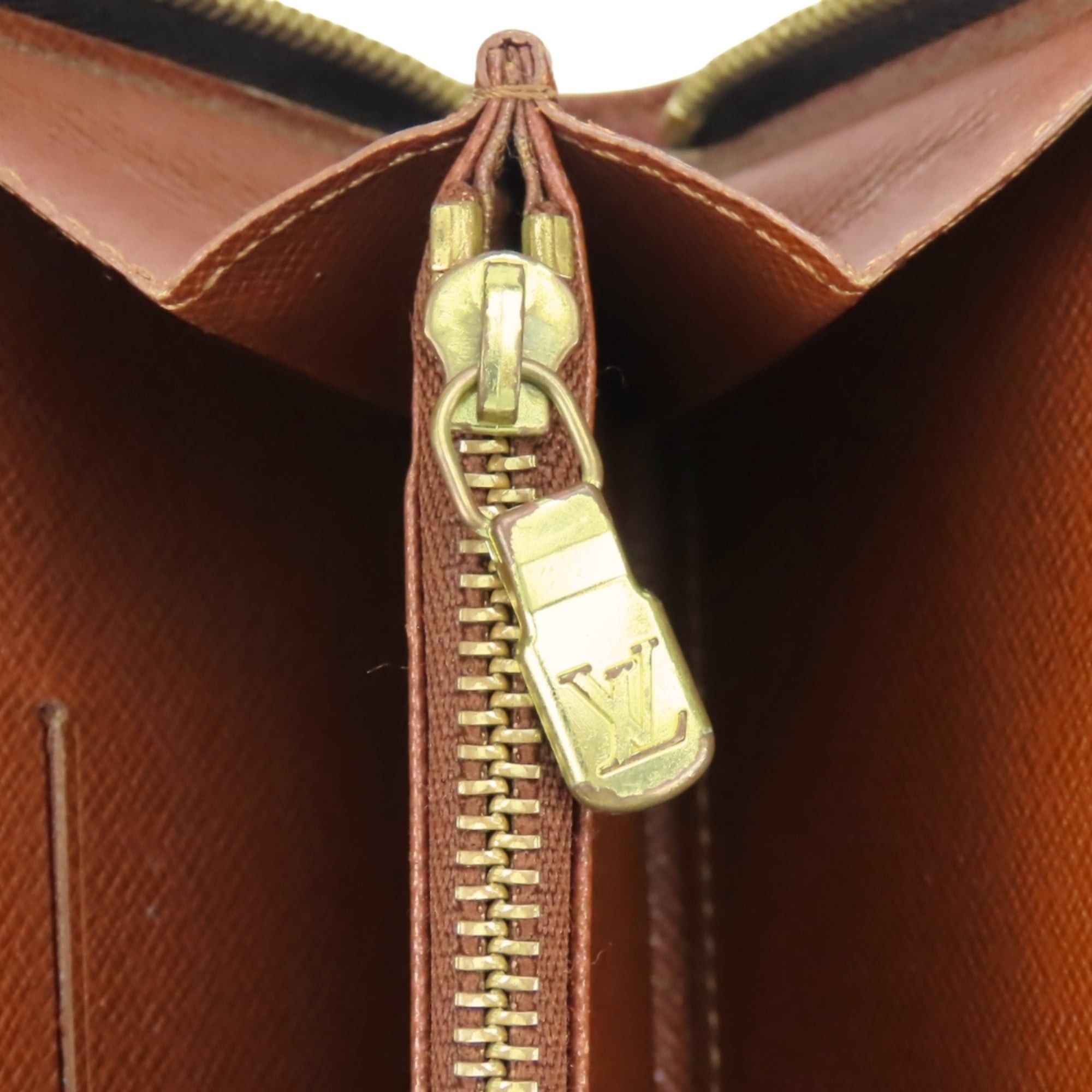 Louis Vuitton Louis Vuitton Long Wallet Portemonnaie Zip M61727 Monogram Brown Women's LOUIS VUITTON Size ONE SIZE - 18 Thumbnail