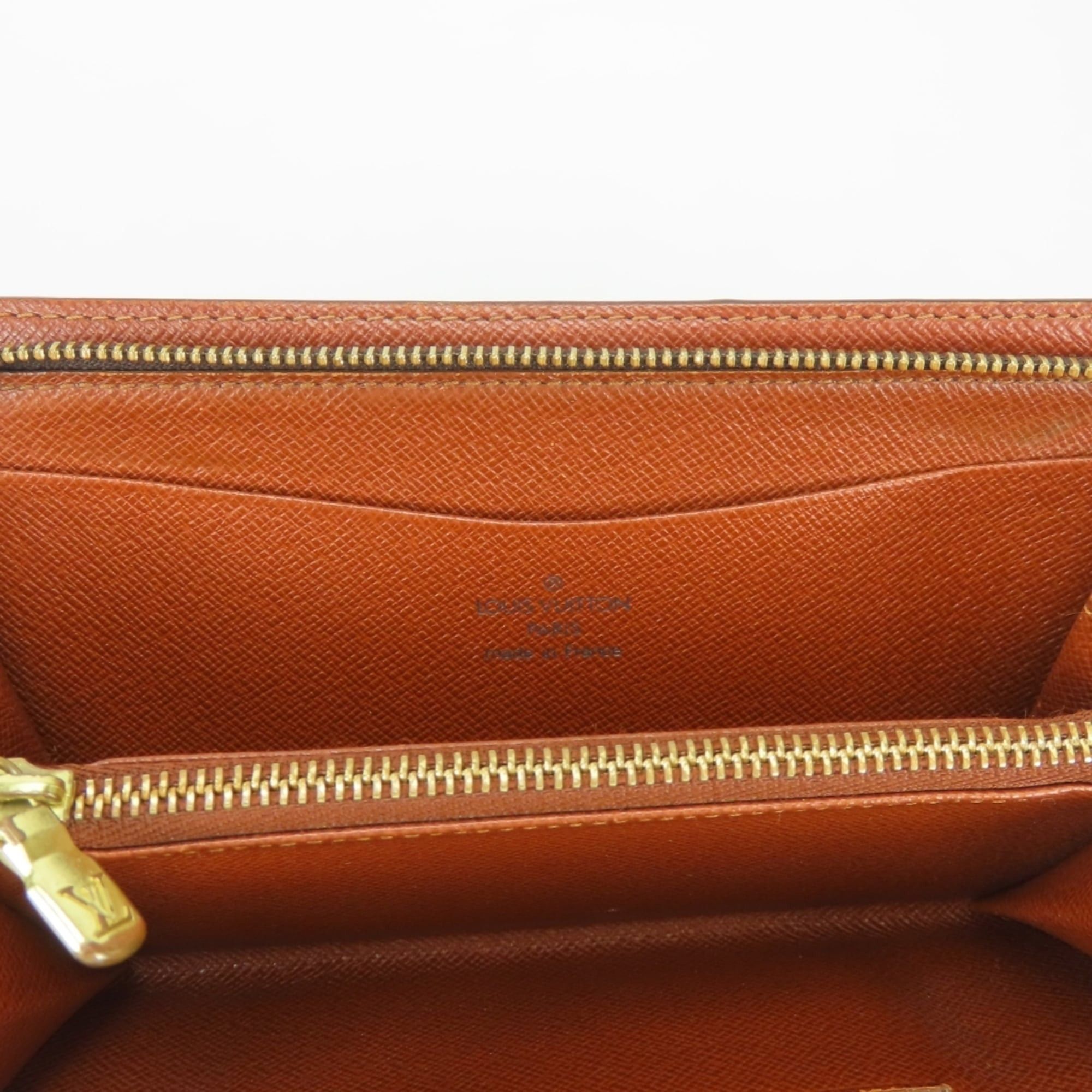 Louis Vuitton Louis Vuitton Long Wallet Portemonnaie Zip M61727 Monogram Brown Women's LOUIS VUITTON Size ONE SIZE - 12 Thumbnail