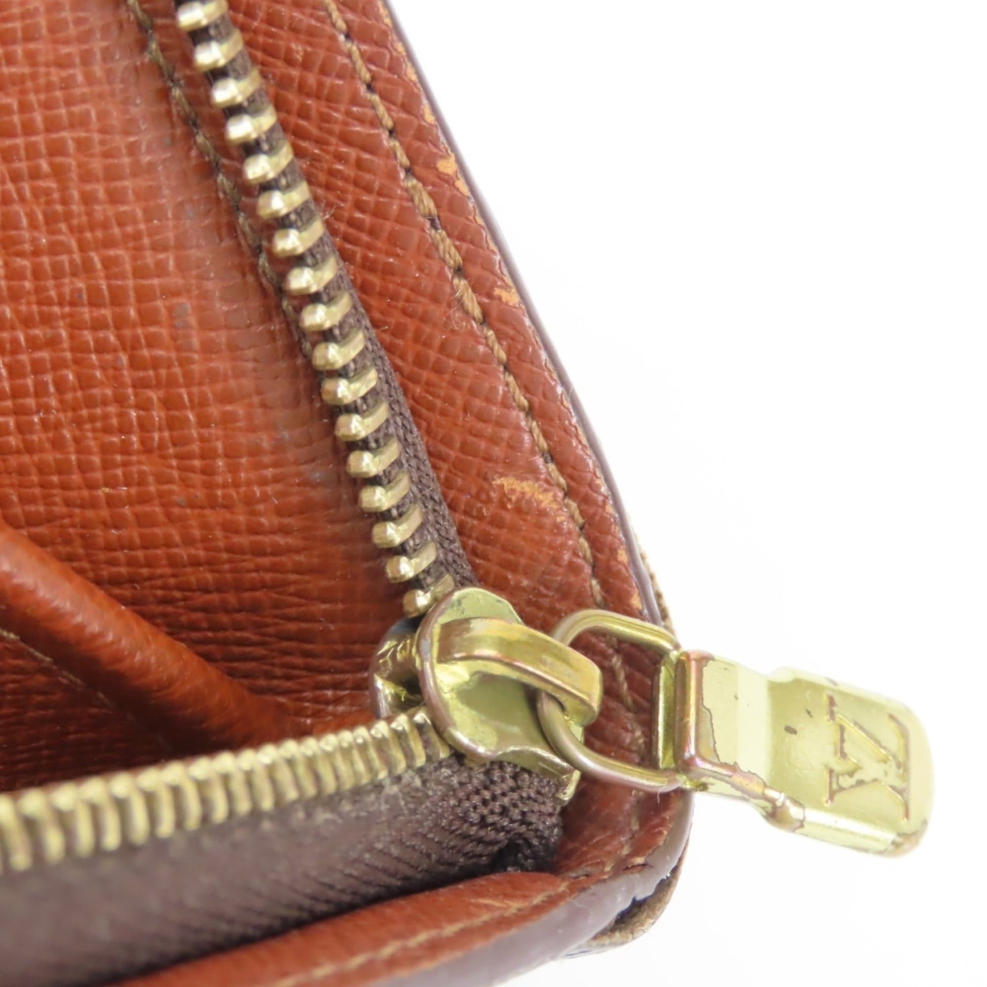 Louis Vuitton Louis Vuitton Long Wallet Portemonnaie Zip M61727 Monogram Brown Women's LOUIS VUITTON Size ONE SIZE - 24 Thumbnail