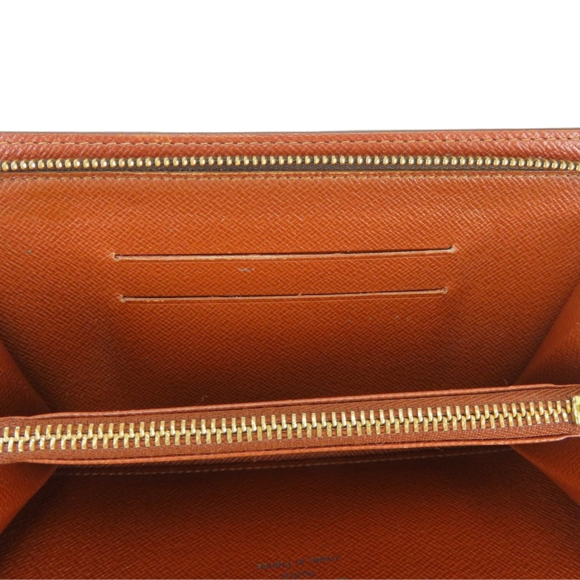 Louis Vuitton Louis Vuitton Long Wallet Portemonnaie Zip M61727 Monogram Brown Women's LOUIS VUITTON Size ONE SIZE - 21 Thumbnail